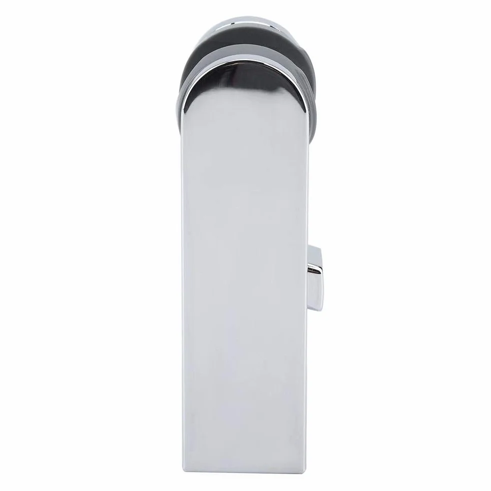DEWIN Uchwyt na słuchawkę prysznicową do rury 30 mm x 15 mm, regulacja wysokości S, chromowane szyny ślizgowe, uchwyt na głowę, narzędzie stojące do łazienki w domu hotelu