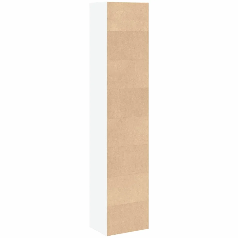 vidaXL Regał na książki biały 40x30x189 cm materiał drewnopochodny