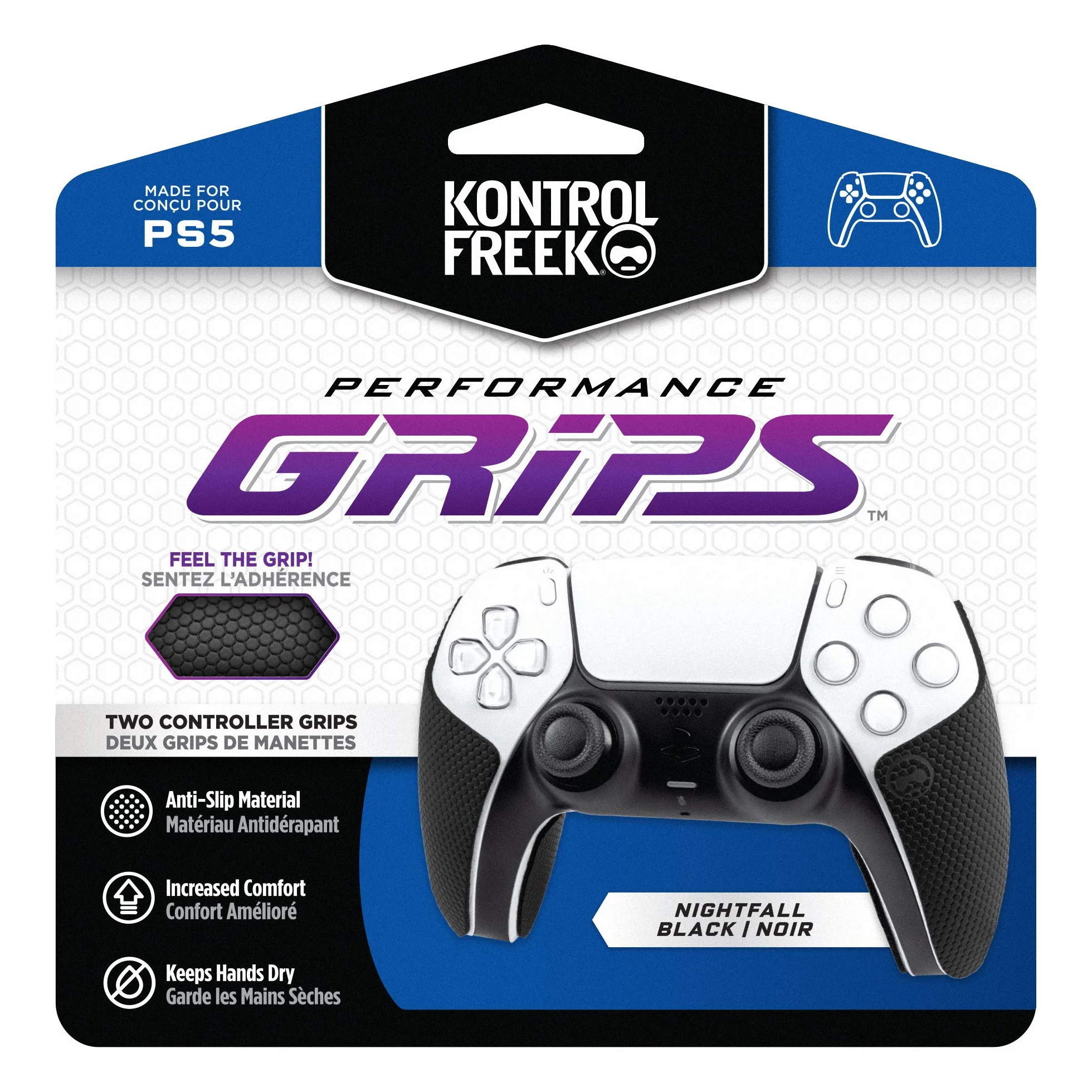 KontrolFreek Wydajne uchwyty do kontrolera Playstation 5 (PS5)