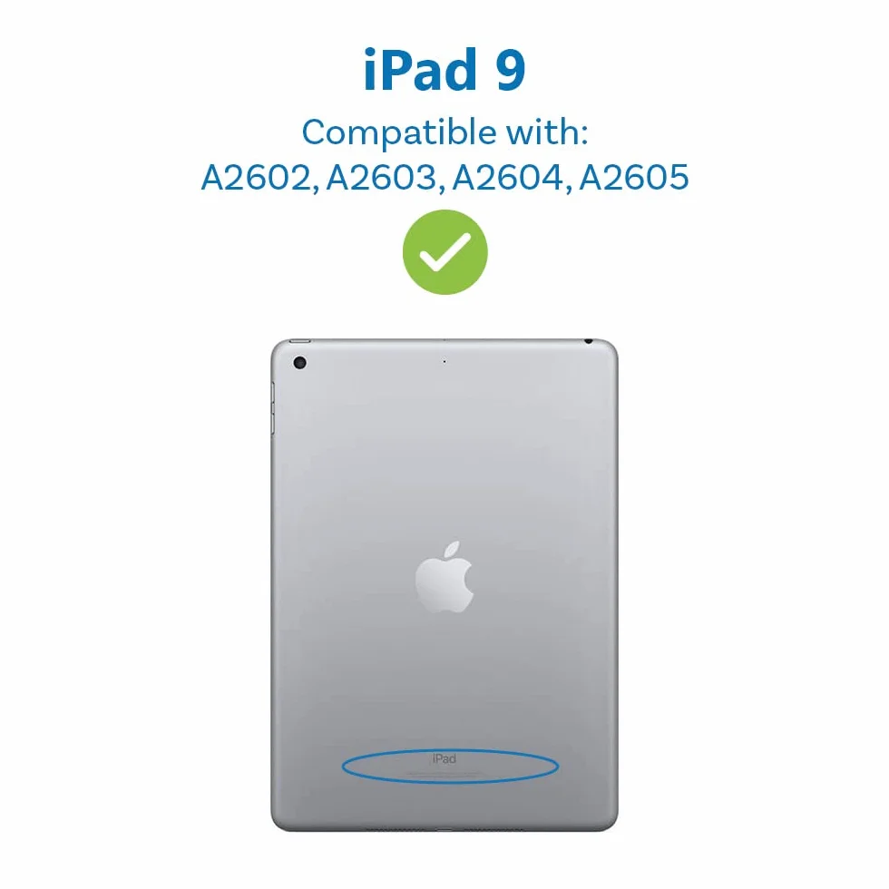 MMOBIEL Digitizer kompatybilny z iPad 9-10.2 inch - 2021 - ekran dotykowy szklany montaż - Czarny