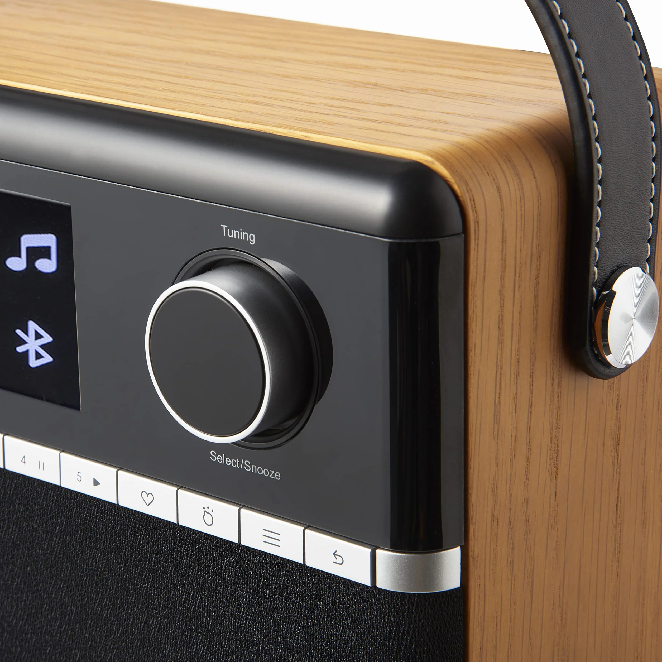 Roberts Stream 94 L Przenośne radio stereo, Dab+/FM/Bluetooth/WiFi, czarny i wiśniowy