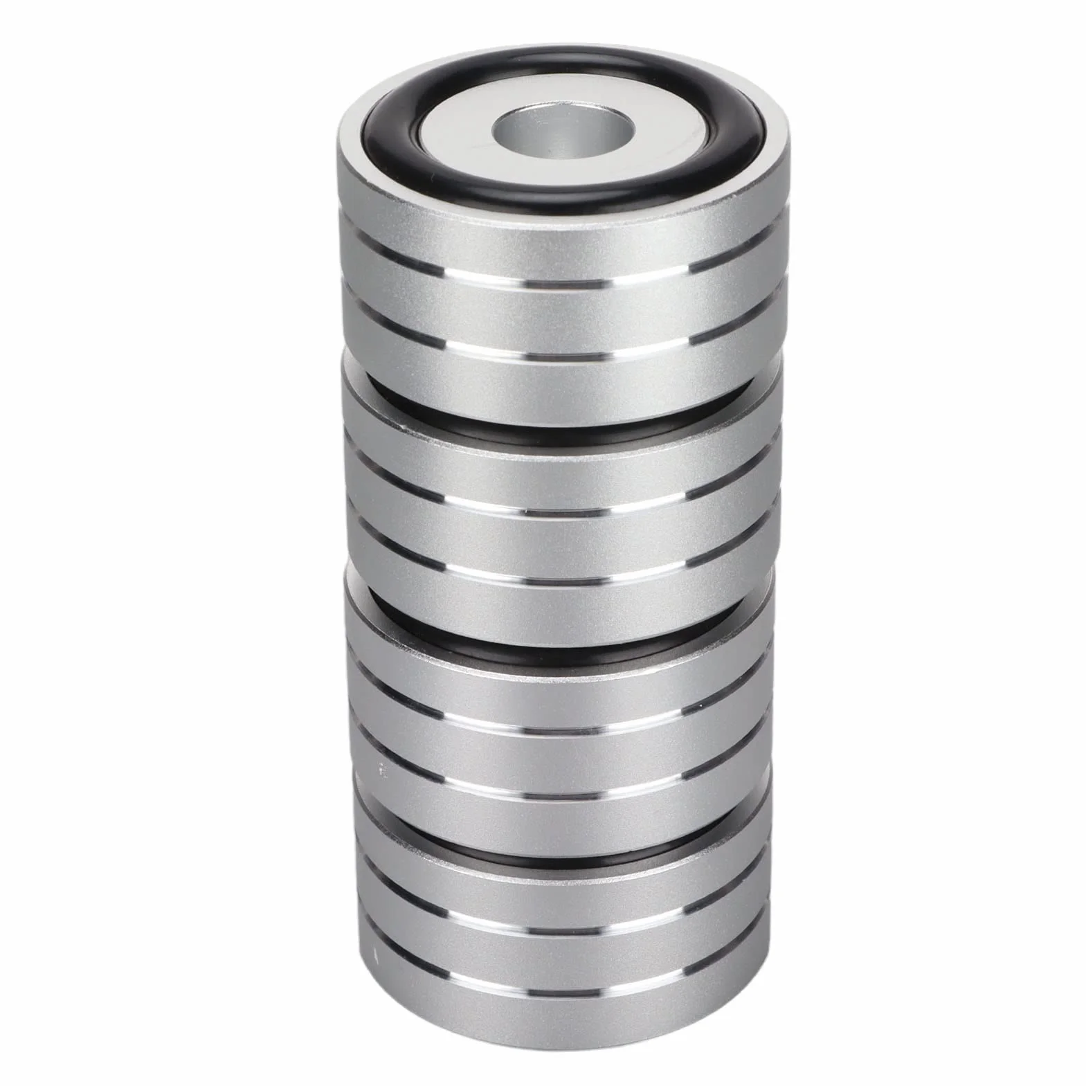 Podkładka Izolująca Subwoofer, 4 szt. SP4010 Izolacja Głośnika Stojak na Kolce Stopki Izolujące Głośnik z Kolcami Głośnikowymi 40x20 Mm / 1,57x0,78 Cala do Wzmacniacza DAC (SILVER)