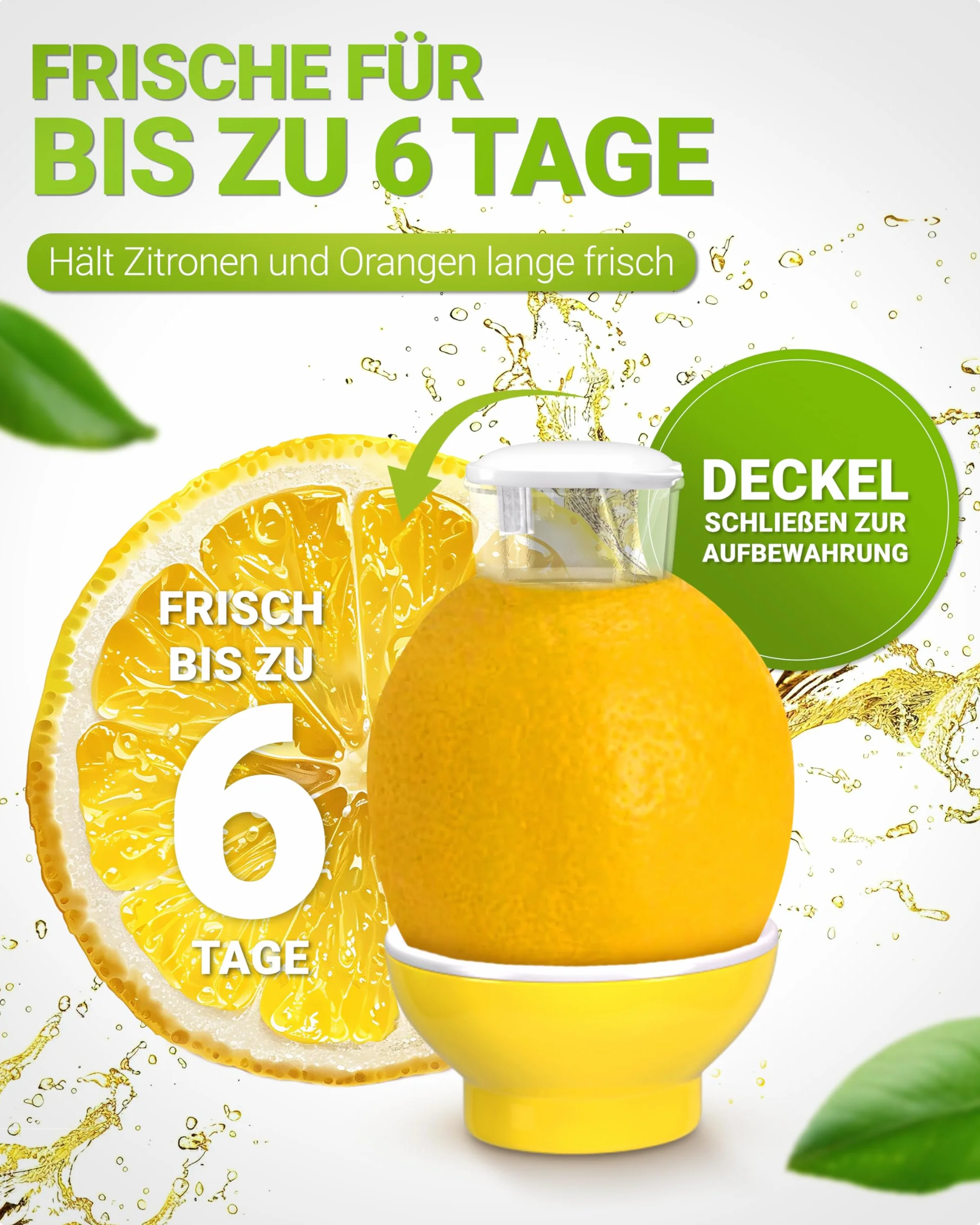 3 x zielone sokowirówki I oryginalny lejek do soków z soków do cytryn, pomarańczy itp. I łatwiejszy niż każda wyciskarka do cytrusów lub wyciskarka do soków I 3 x zielona