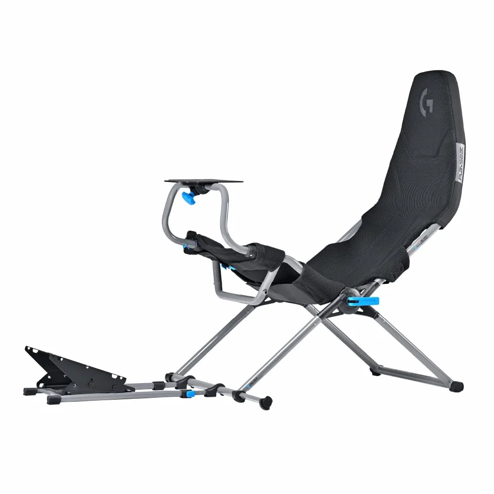 Playseat Challenge X Fotel do Symulatorów, Metal, Szary, 140 x 60 x 105 cm