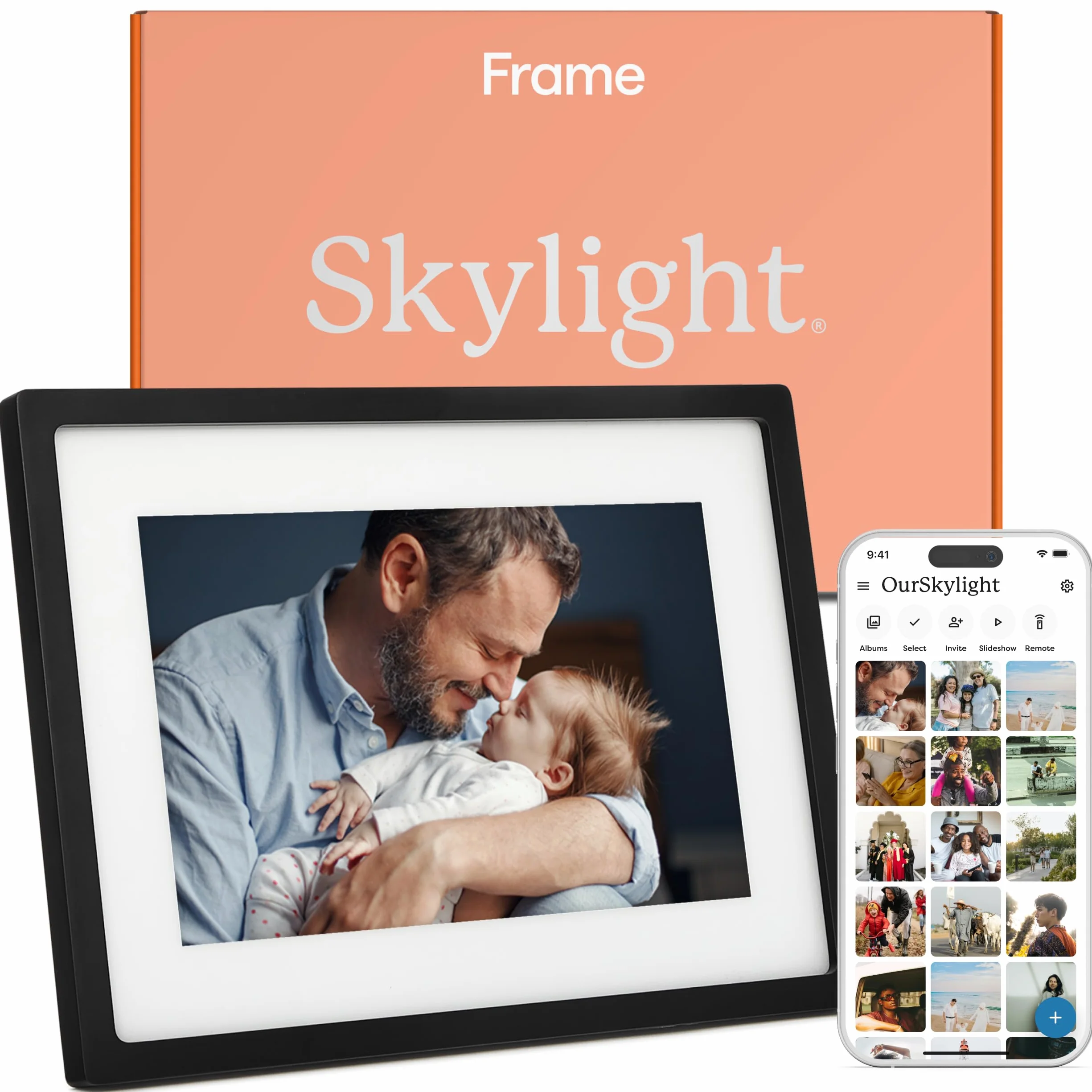 Skylight 10-calowa cyfrowa ramka na zdjęcia, poczta elektroniczna z dowolnego miejsca, ekran dotykowy
