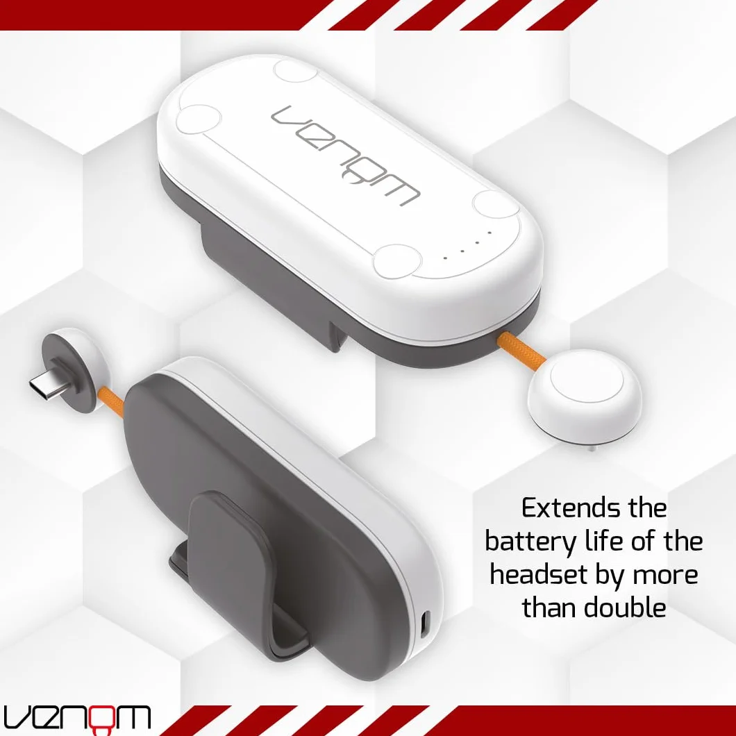 Venom Rechargeable 3000mAh Power Bank for Meta Quest 3