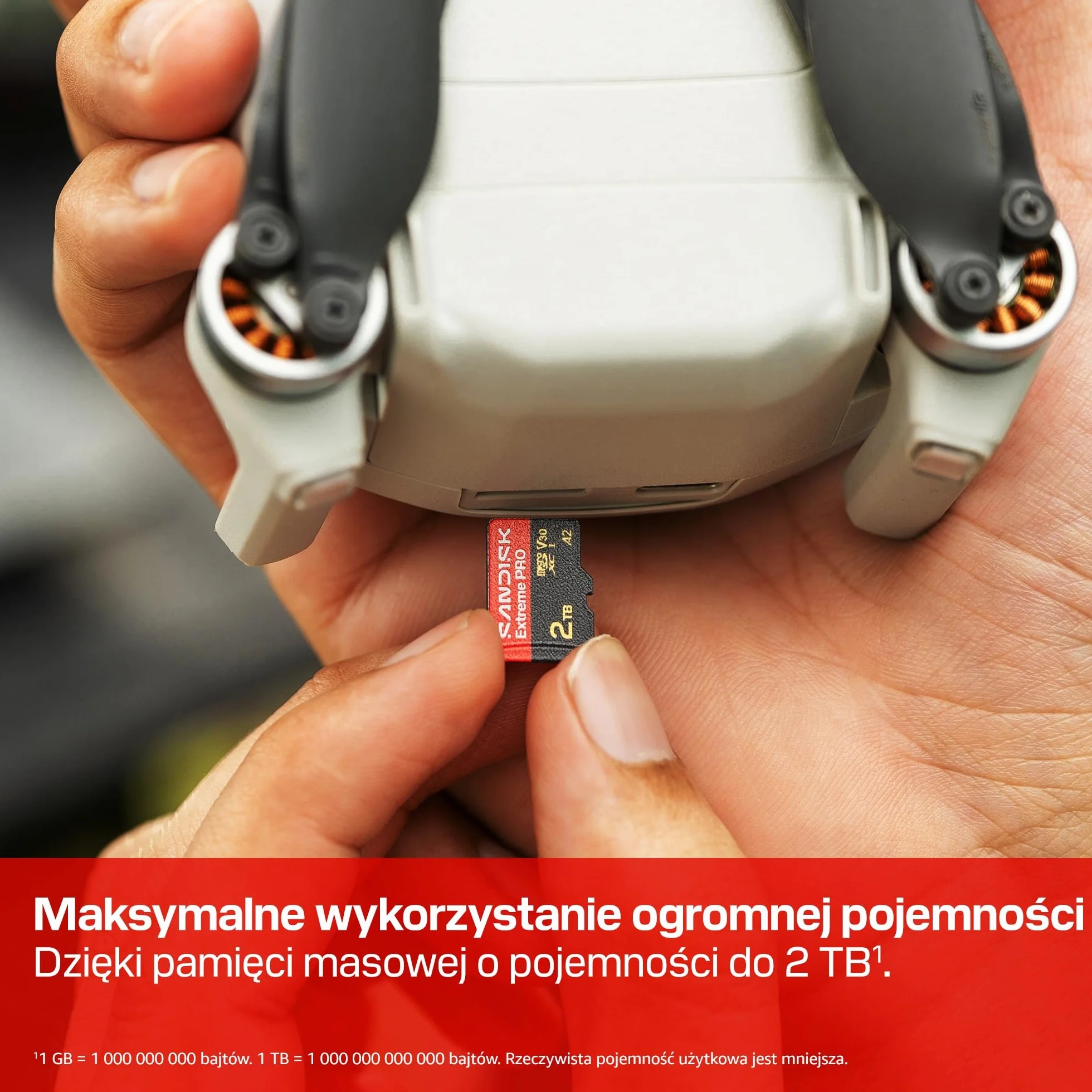 SANDISK Extreme PRO microSD Karta UHS-I + SD Adapter, 512 GB (prędkość odczytu do 250 MB/s i prędkość zapisu do 170MB/s, 5K, 3K, 4K UHD, C10, V30, U3, A2)