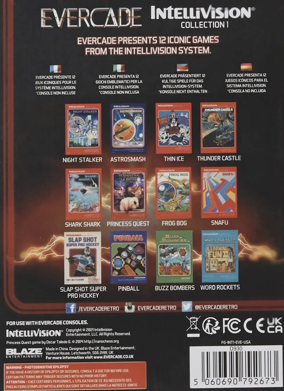 Evercade - Intellivision Collection 1