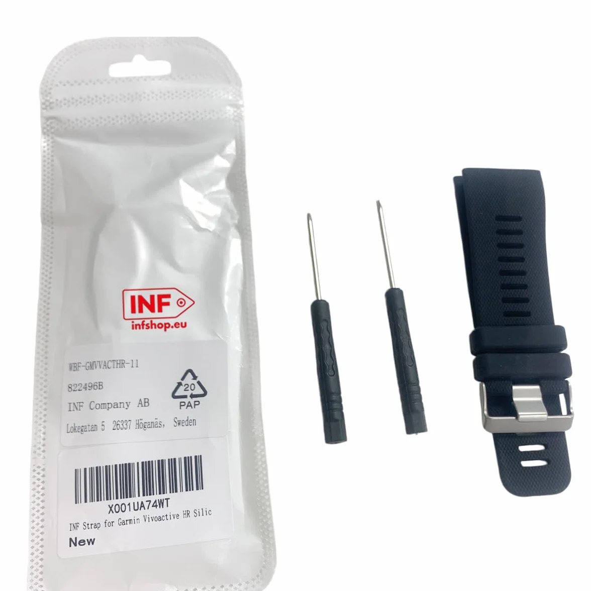 INF Pasek silikonowy do Garmin Vivoactive HR