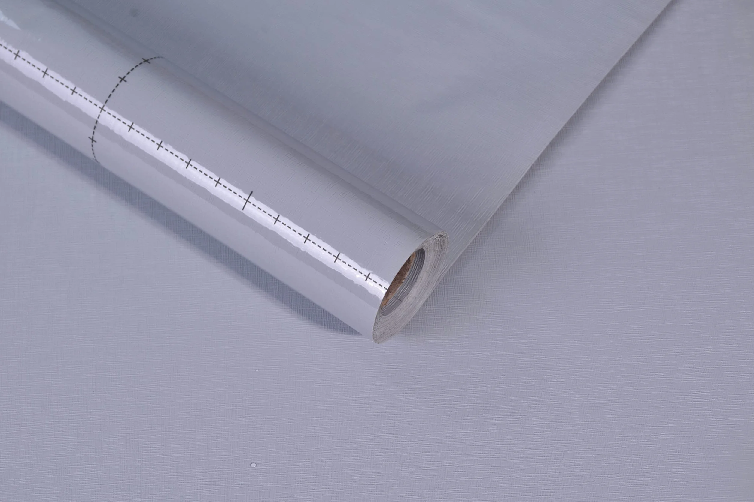 Folia samoprzylepna do mebli PVC wodoodporna 40x300 cm Jasnoszary mat