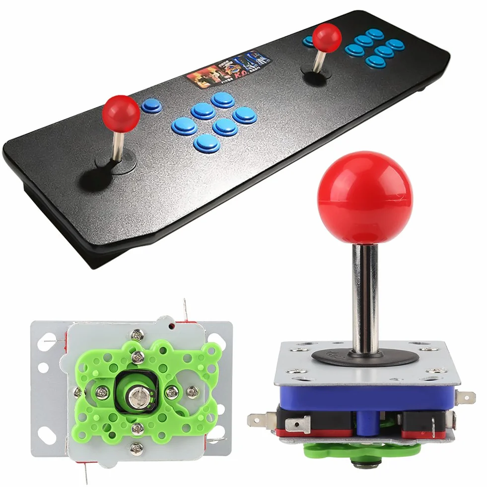 Joystick arkadowy, klasyczny styl rywalizacji 2/4/8 Way kontroler joysticka do gier do automatu do gier arkadowych i innych gier walki na PC