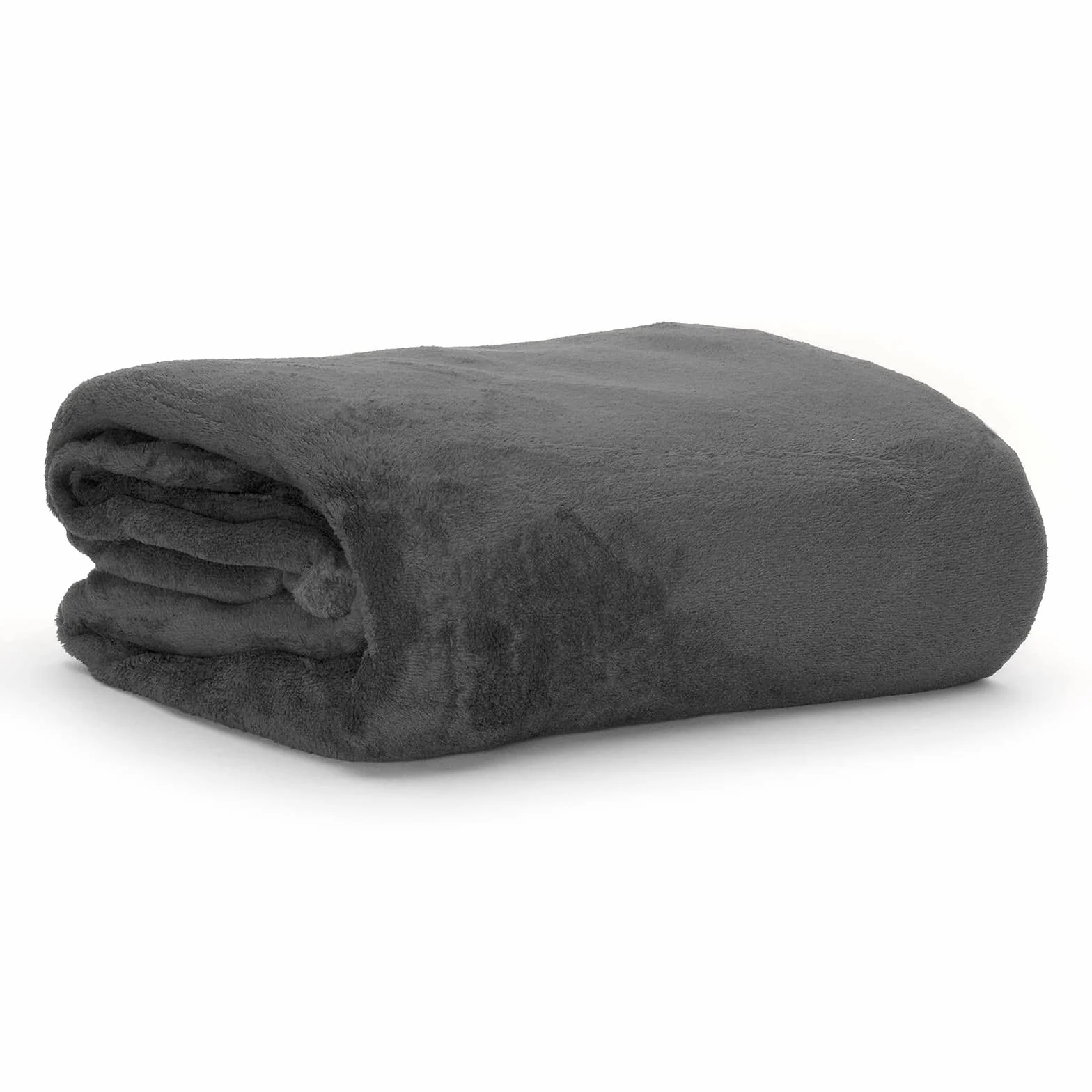 Snug Rug Deluxe przytulny koc z rękawami dla dorosłych, koc z włókniny z rękawami, z polaru Coral, łupek szary, 214 x 152