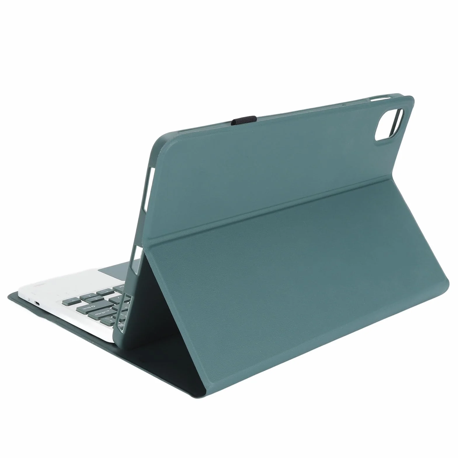 dla Mi Pad 5 i 5 Pro Etui z klawiaturą 11 Cali, Zdejmowana Bezprzewodowa Osłona Ochronna na klawiaturę Smukła, Lekka Klawiatura Magnetyczna BT dla Mi Pad 5 i 5 Pro (ciemnozielony)
