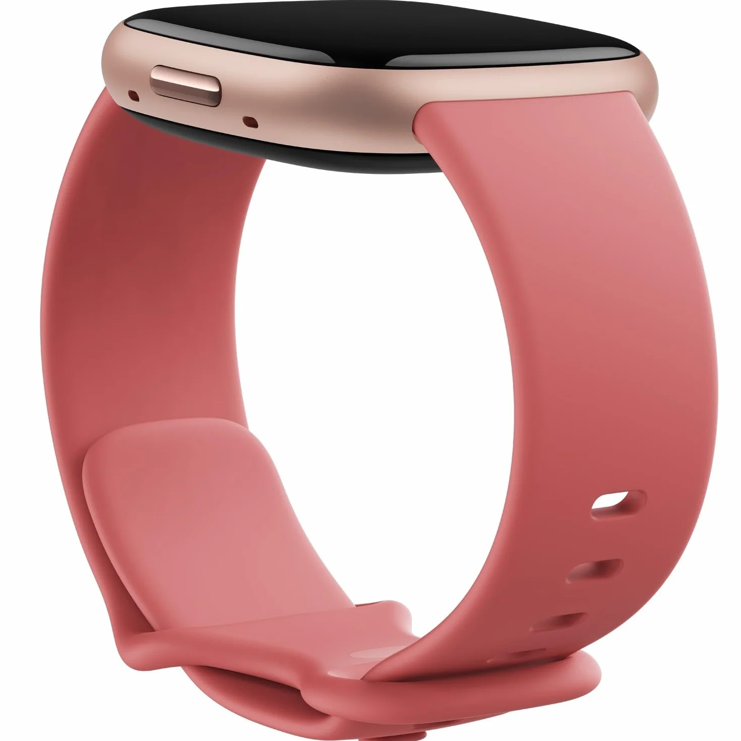 Fitbit Versa 4: Smartwatch aktywnosci fitness z wbudowanym systemem GPS, oraz z żywotnością baterii aż do 6 dni. Kompantybilny z systemem iOS & Android