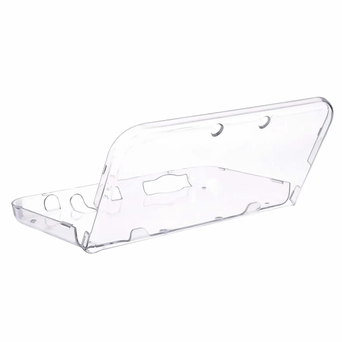 Nowe etui 3DS XL - Ultra przezroczysty kryształ przezroczysta twarda obudowa ochronna pokrowiec skórka do nowego Nintendo 3DS XL LL 2015 - [nowa zmodyfikowana konstrukcja bez zawiasów]