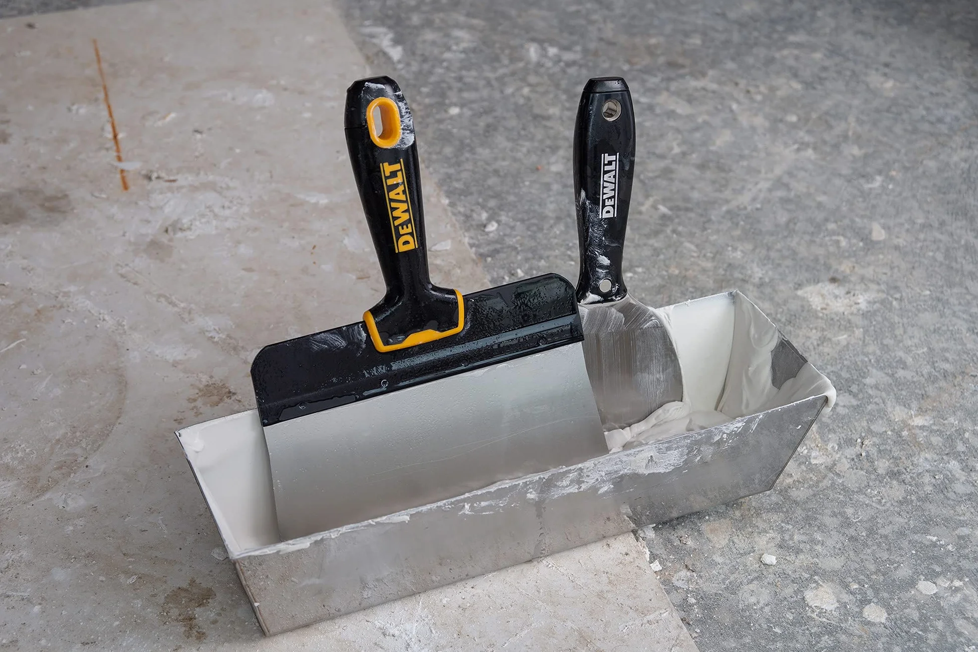 DEWALT Nóż 20 cm Stal nierdzewna Miękki uchwyt DXTT-2-190
