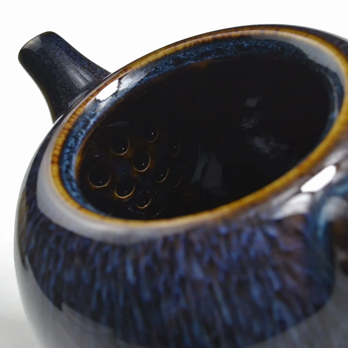 Porcelanowy czajniczek 255 g chiński tradycyjny rzemiosło kolorowa glazura ceramiczny dzbanek do herbaty Gongfu zestaw do herbaty