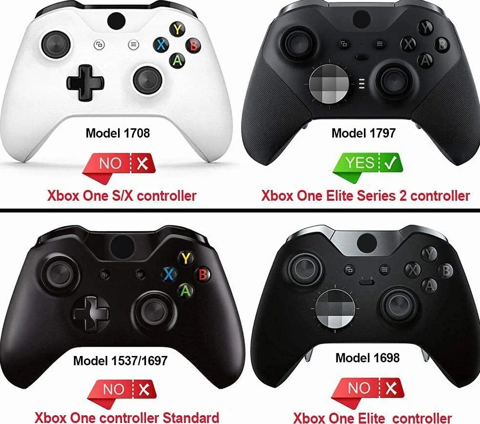 eXtremeRate Army Mecha Soft Touch Grip Błyszcząca Osłona Płyty Czołowej, Zestaw Zamienny Obudowy Shell Case Przedniej dla Xbox One Elite Series 2 Controller Model 1797 - Thumbstick Accent Rings Dołączony