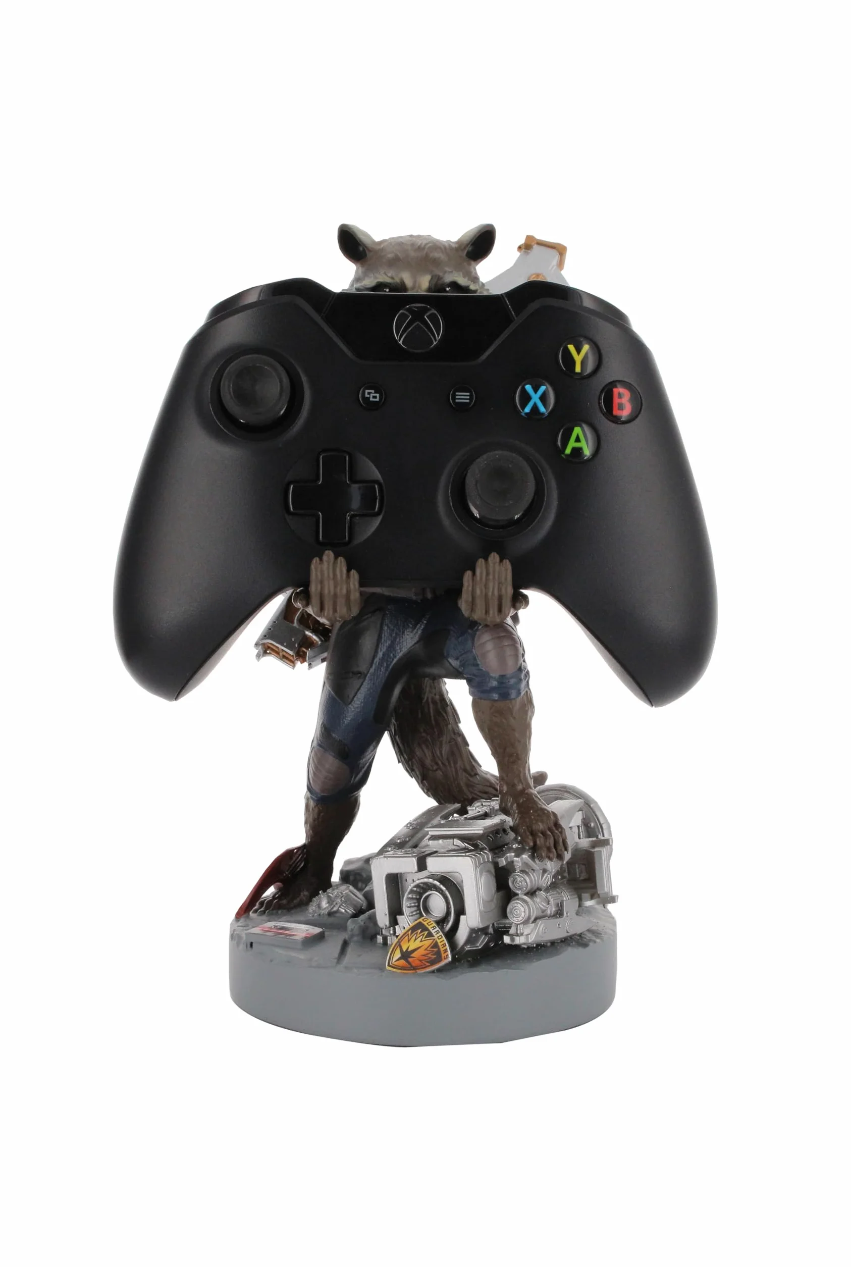 Cable Guys - Guardians of the Galaxy Rocket Gaming Accessories Holder & Phone Holder for Most Controller (Xbox, Play Station, Nintendo Switch) & Phone