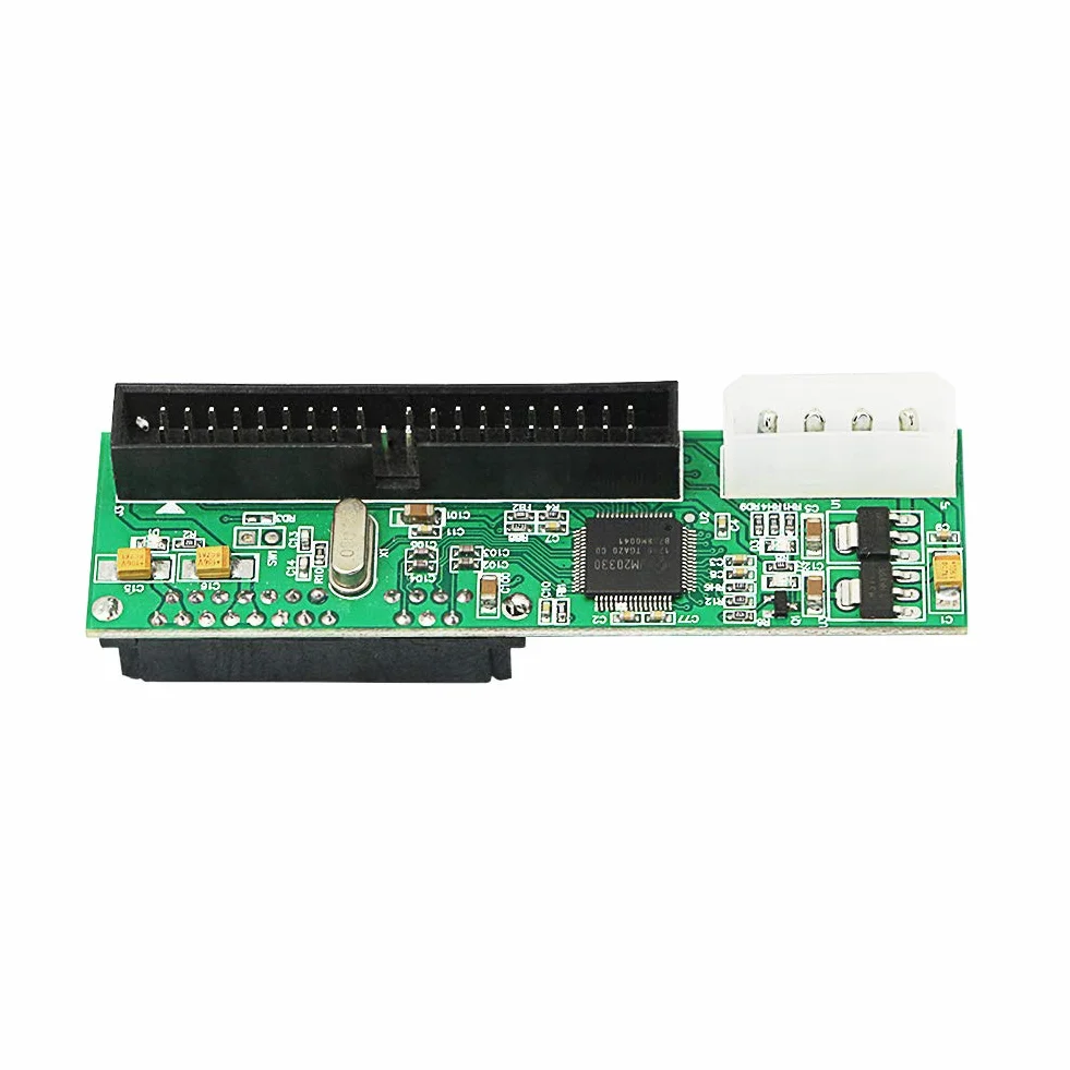 SinLoon 3,5-calowy adapter interfejsu SATA na PATA IDE, SATA żeński na 40-pinowy męski adapter IDE do komputera PC i Mac do adaptera interfejsu dysku twardego SATA