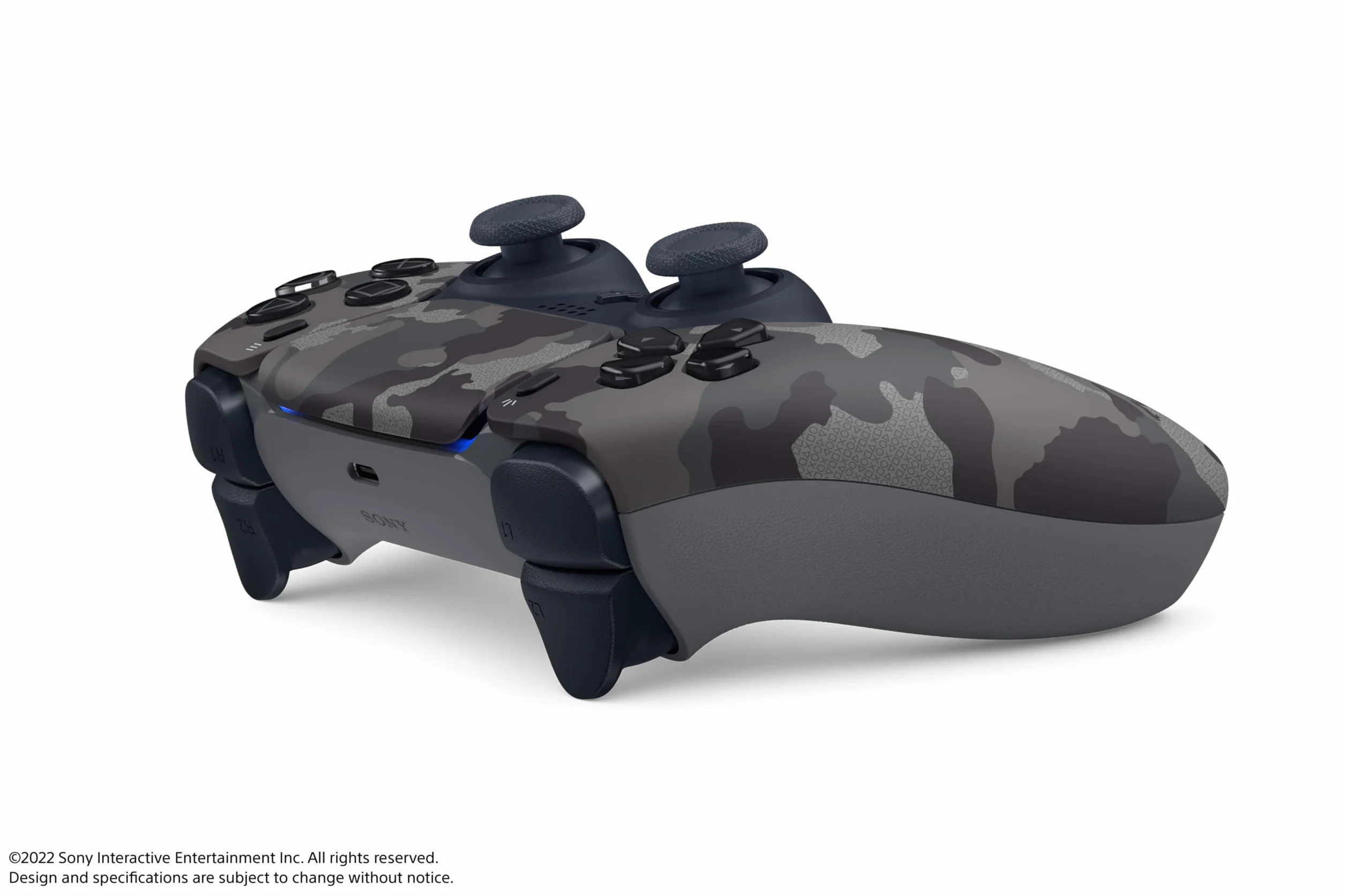 Play Station Dualsense 9423294 Kontroler, Grey Camo, 19,9 x 7 x 19 cm