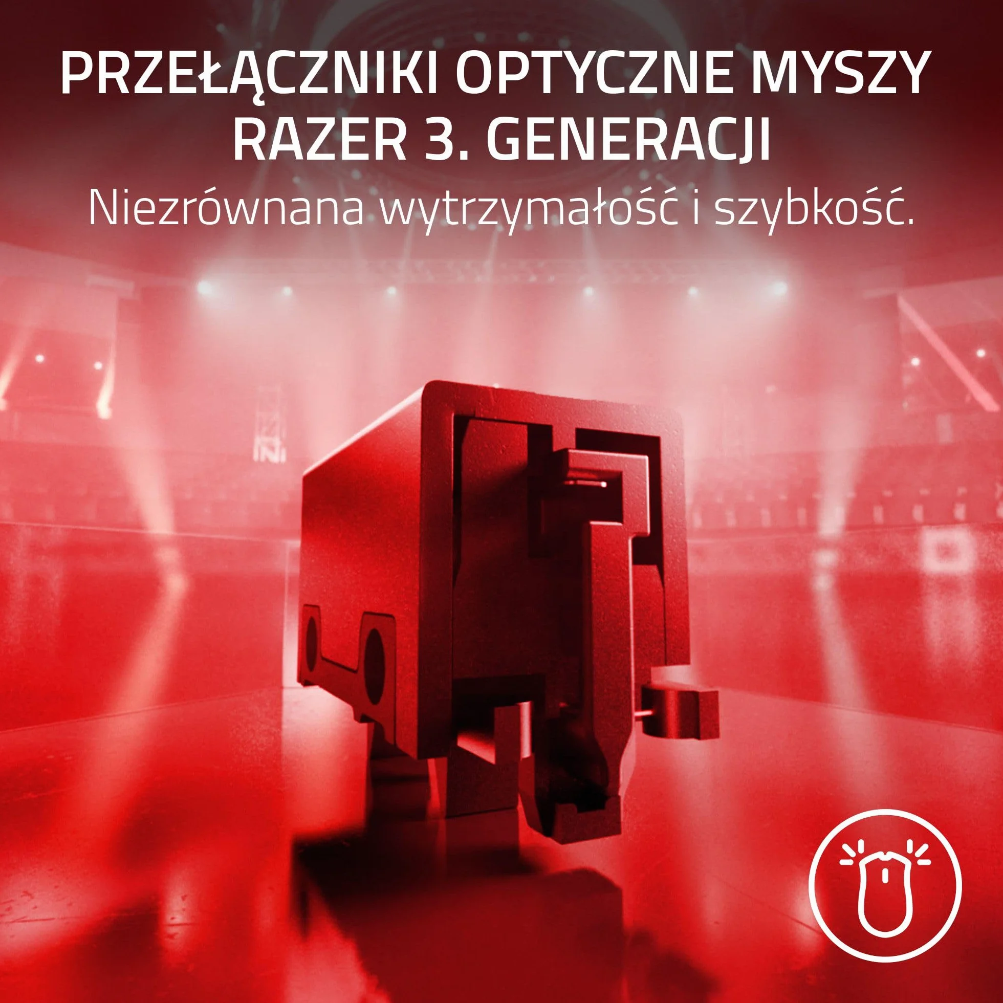 Razer Viper V3 Pro Faker Edition - Ultralekka bezprzewodowa mysz do gier e-sportowych - 8K Hz HyperPolling (lekka konstrukcja 54 g, czujnik Focus Pro 35 tys. DPI, HyperSpeed Wireless) Faker