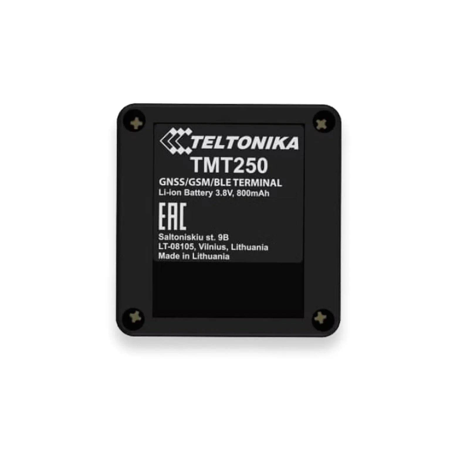 Teltonika TMT250 osobisty lokalizator GPS 0,128 GB Czarny