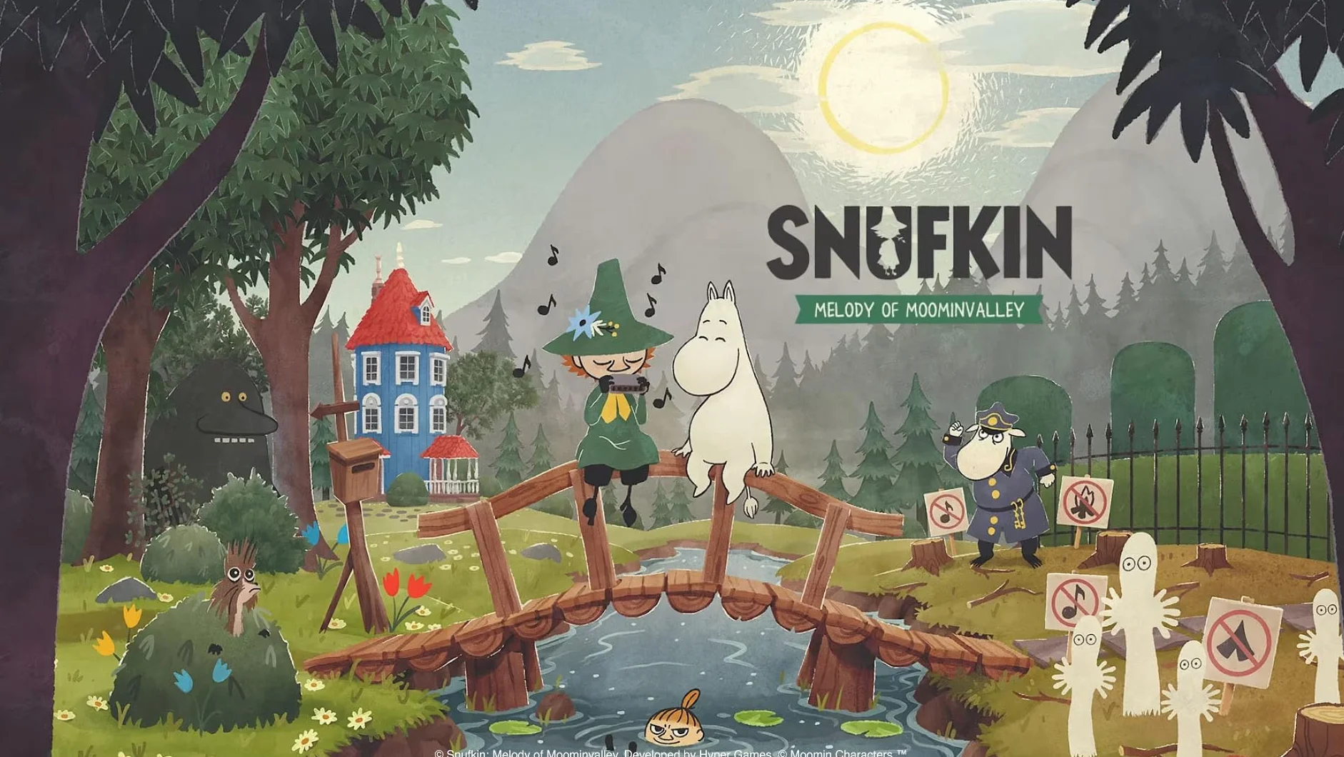 Clear River Games Snufkin Melody of Moominvalley Nintendo Switch