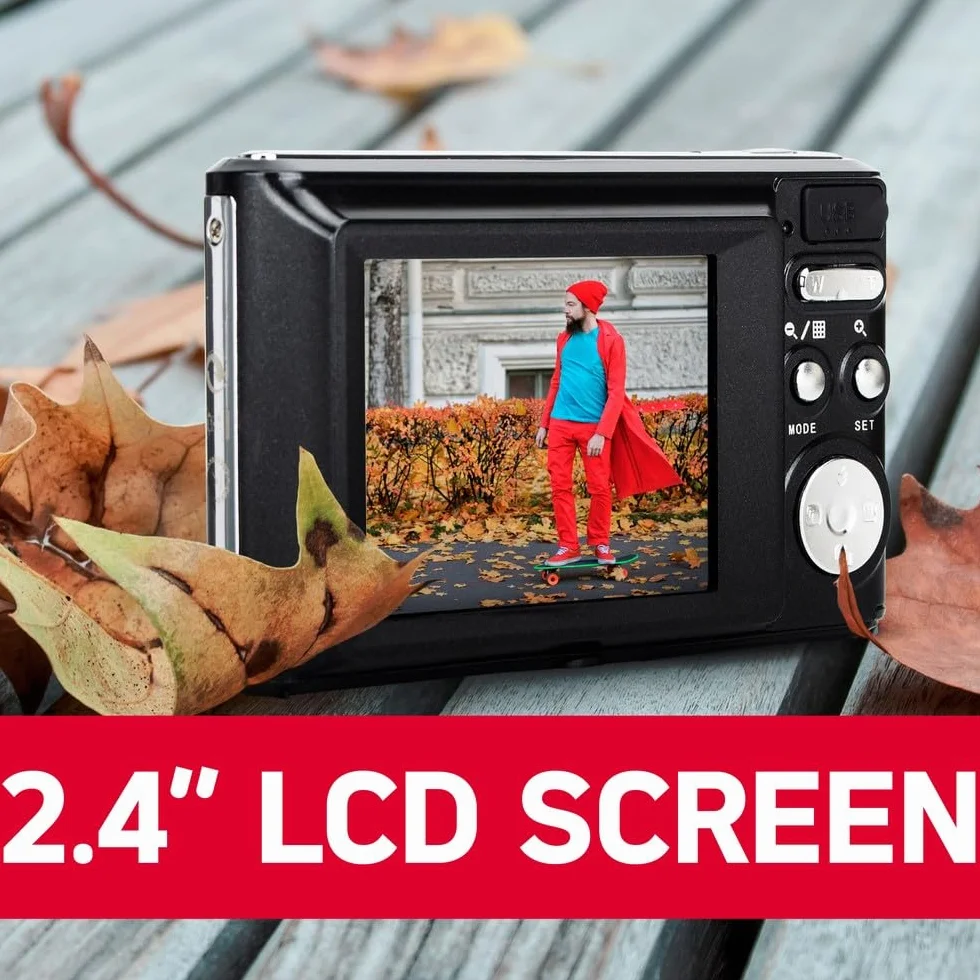 Agfa Photo Realishot DC5500 kompaktowy aparat cyfrowy - czarny