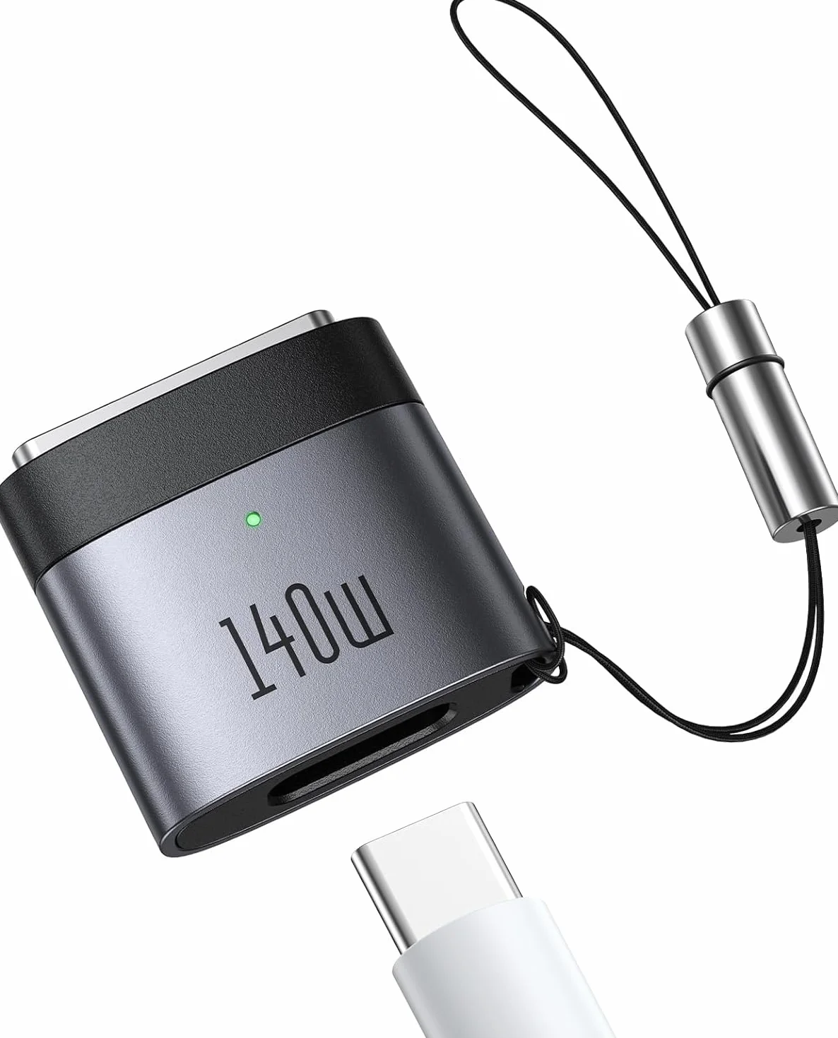 Mcdodo Adapter USB C na Magsafe 3 magnesy 140 W, USB C na Mag-Safe, 3 przewody, szybkie ładowanie, Magsafe 3, kompatybilny z MacBook Pro M1 2021/M2 2023 (14"/16"), MacBook Air M2 (13"/15"), M3/M3 Pro