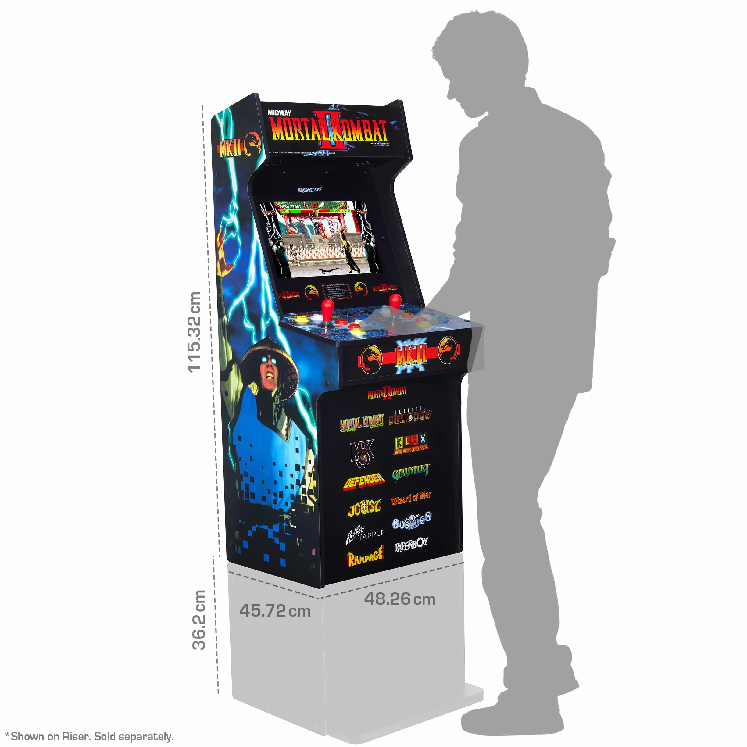 Arcade1Up MORTAL KOMBAT II Classic SE (Slim Edition)