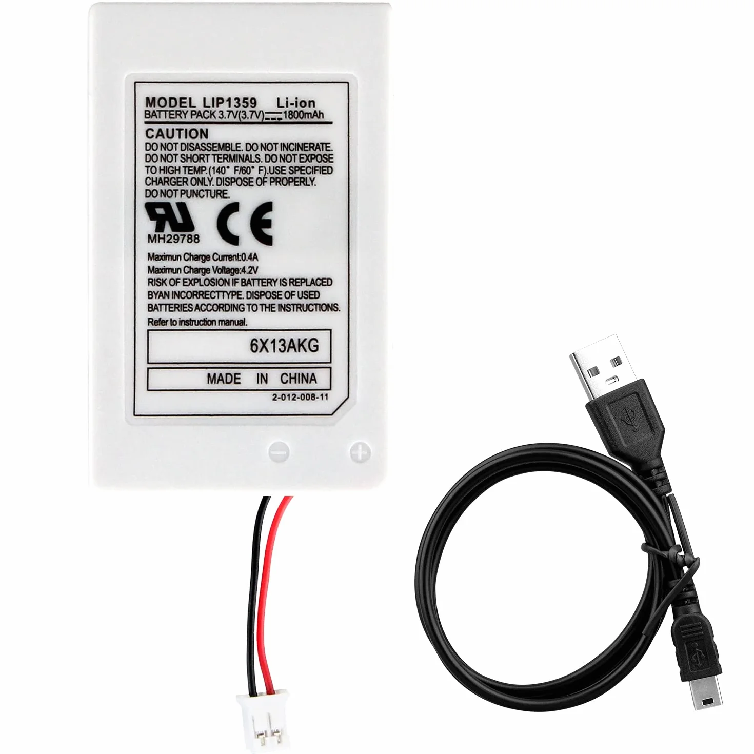 OSTENT Wymiana baterii kontrolera bezprzewodowego kompatybilna z kontrolerem Bluetooth Sony PS3