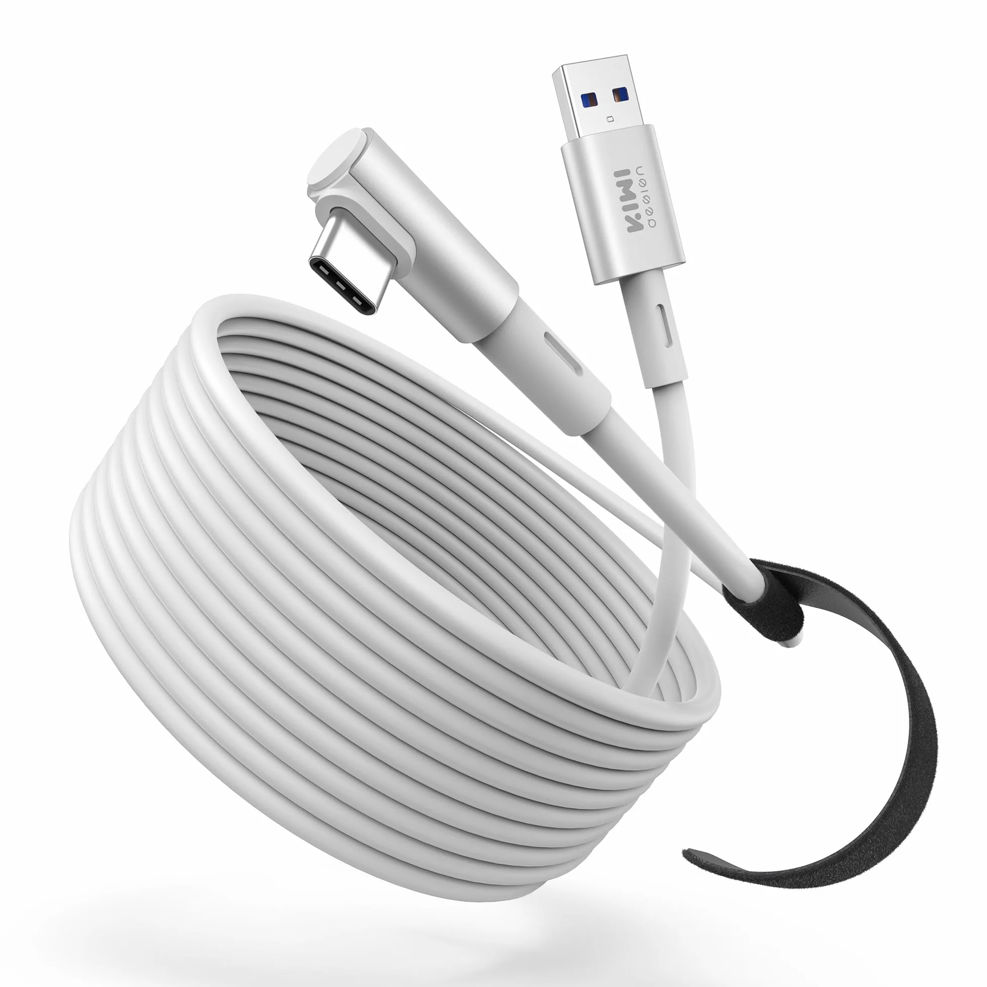 KIWI design Kabel łączący 6 m, kompatybilny z akcesoriami Oculus/Meta Quest 3S i Quest 3/2/Pro/Pico 4, kabel USB 3.0, z super prędkością 5 Gb/s