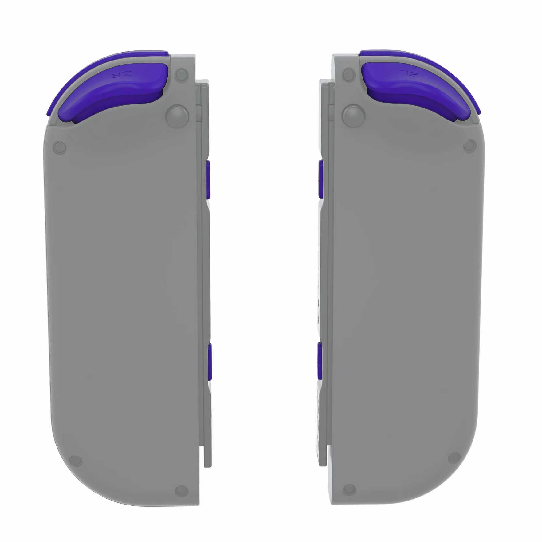 eXtremeRate Fioletowy Wymiana Klawisze Kierunkowe ABXY SR SL L R ZR ZL Przyciski Spustowe Sprężyny, Pełny Zestaw Przycisków zNarzędziami dla Nintendo Switch & Switch OLED Joy-con - JoyCon Shell Nie Jest Wliczony W Cenę