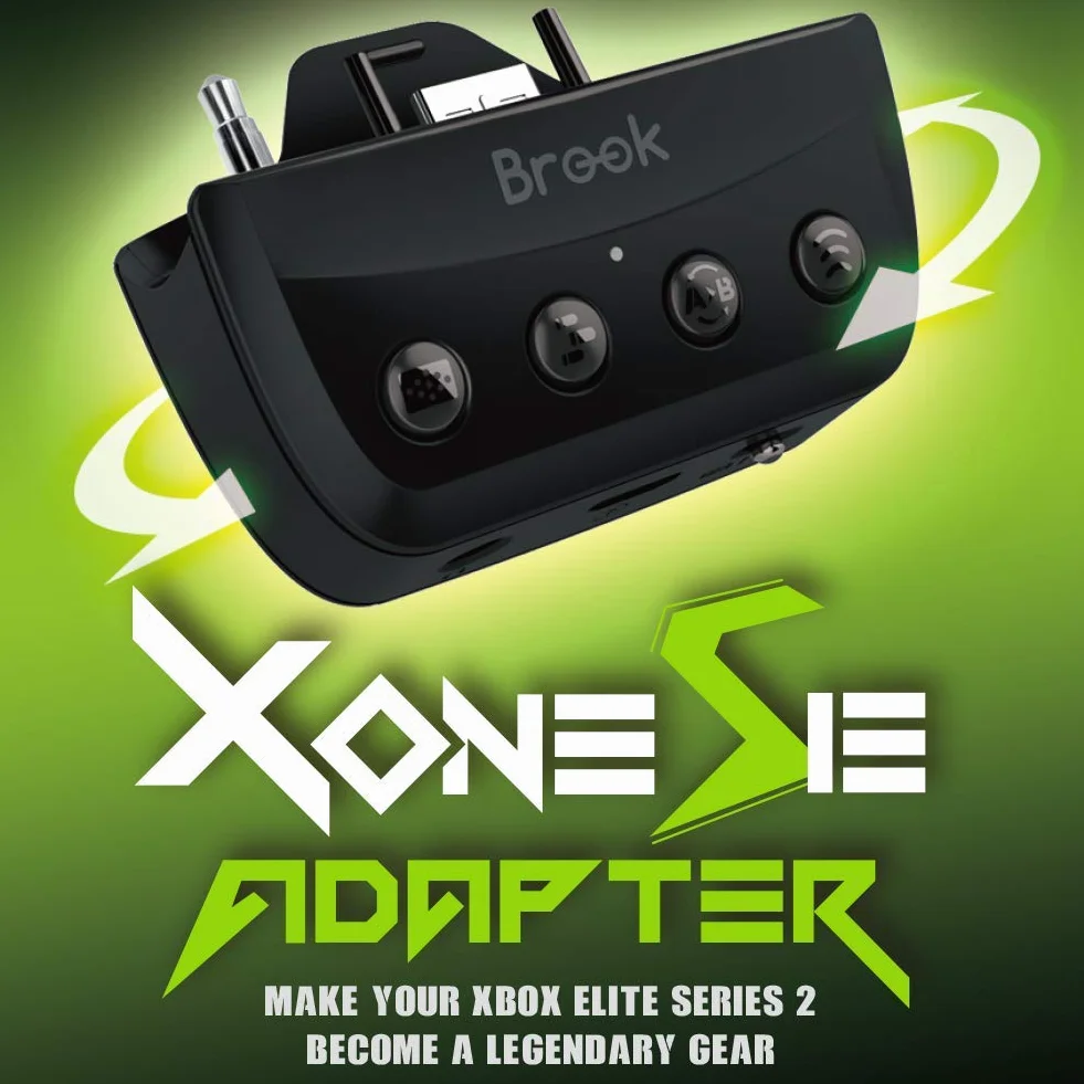 Brook Adapter X One SE Controller for Xbox Series S/X, PS4, PS5, Switch, PC - Motion Control, Turbo, Remap, Audio Functions
