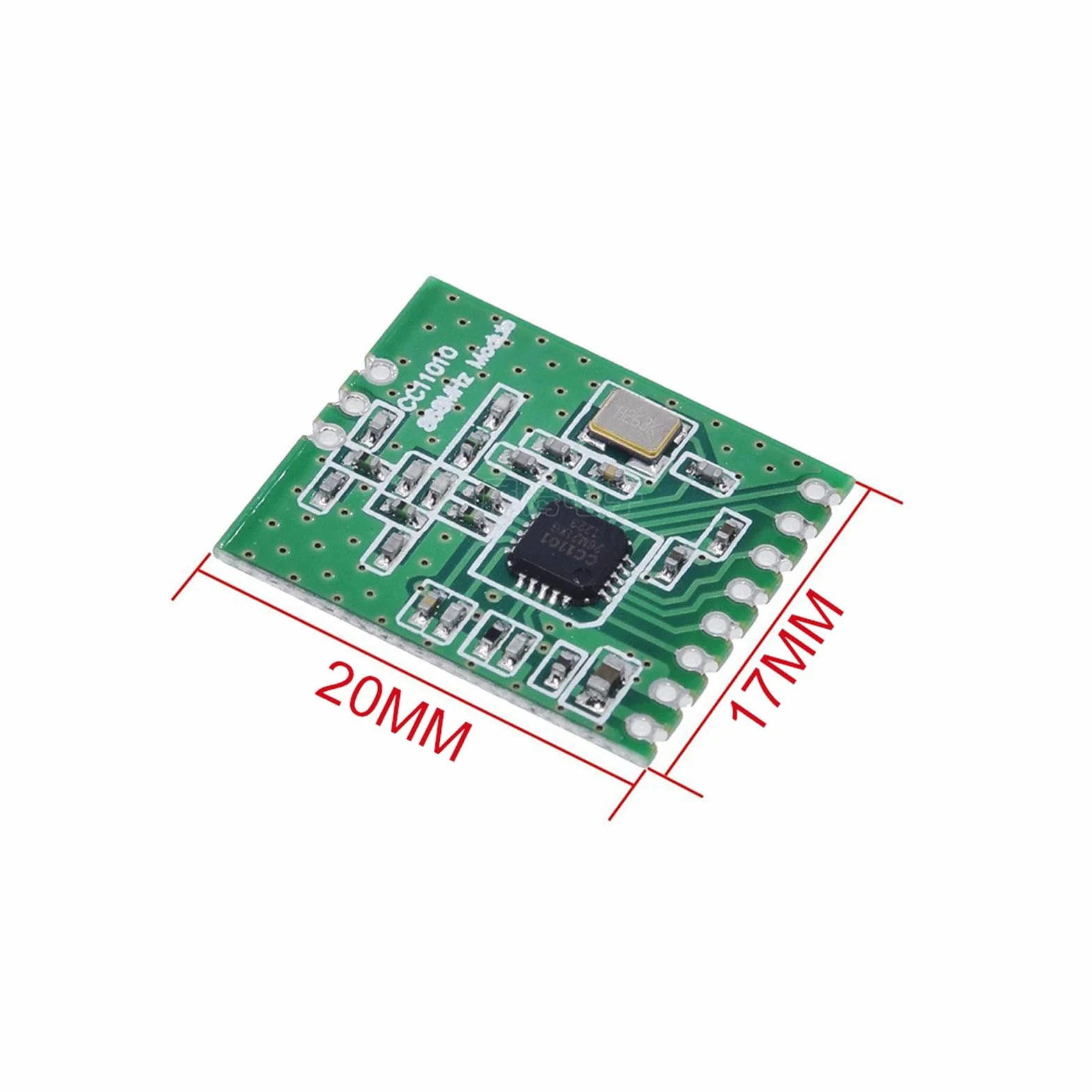 GERUI 3 szt. CC1101 868 MHz mikroenergetyczny nadajnik-transmisor antena moduł