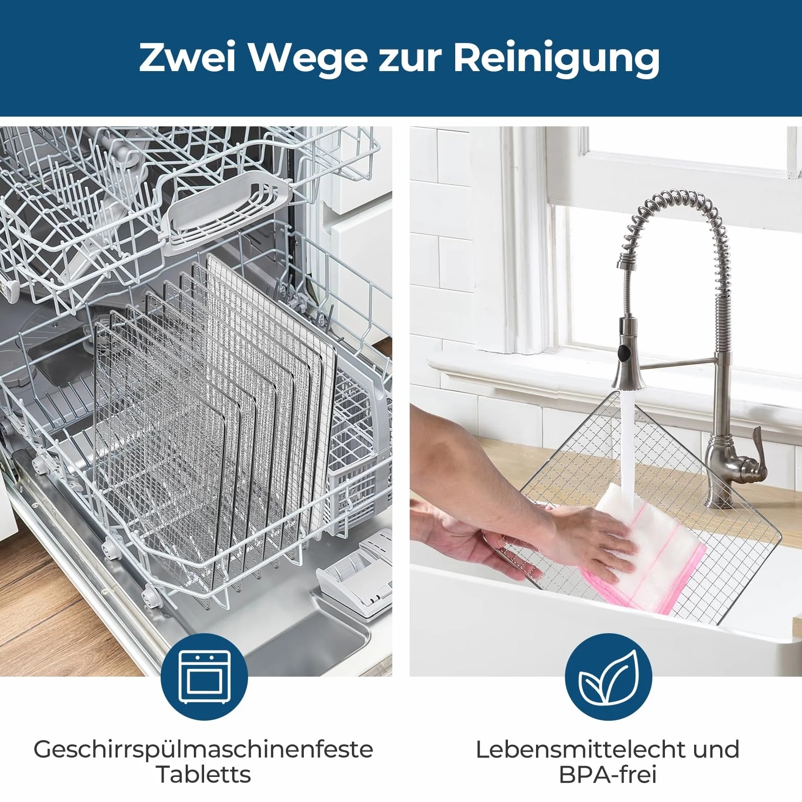 Suszarka ze stali nierdzewnej, 1000 W, urządzenie do suszenia owoców i warzyw z wyświetlaczem LED, precyzyjna regulacja temperatury (35-75°C), 48-godzinny timer, 9 misek ze stali nierdzewnej, 2 sitka