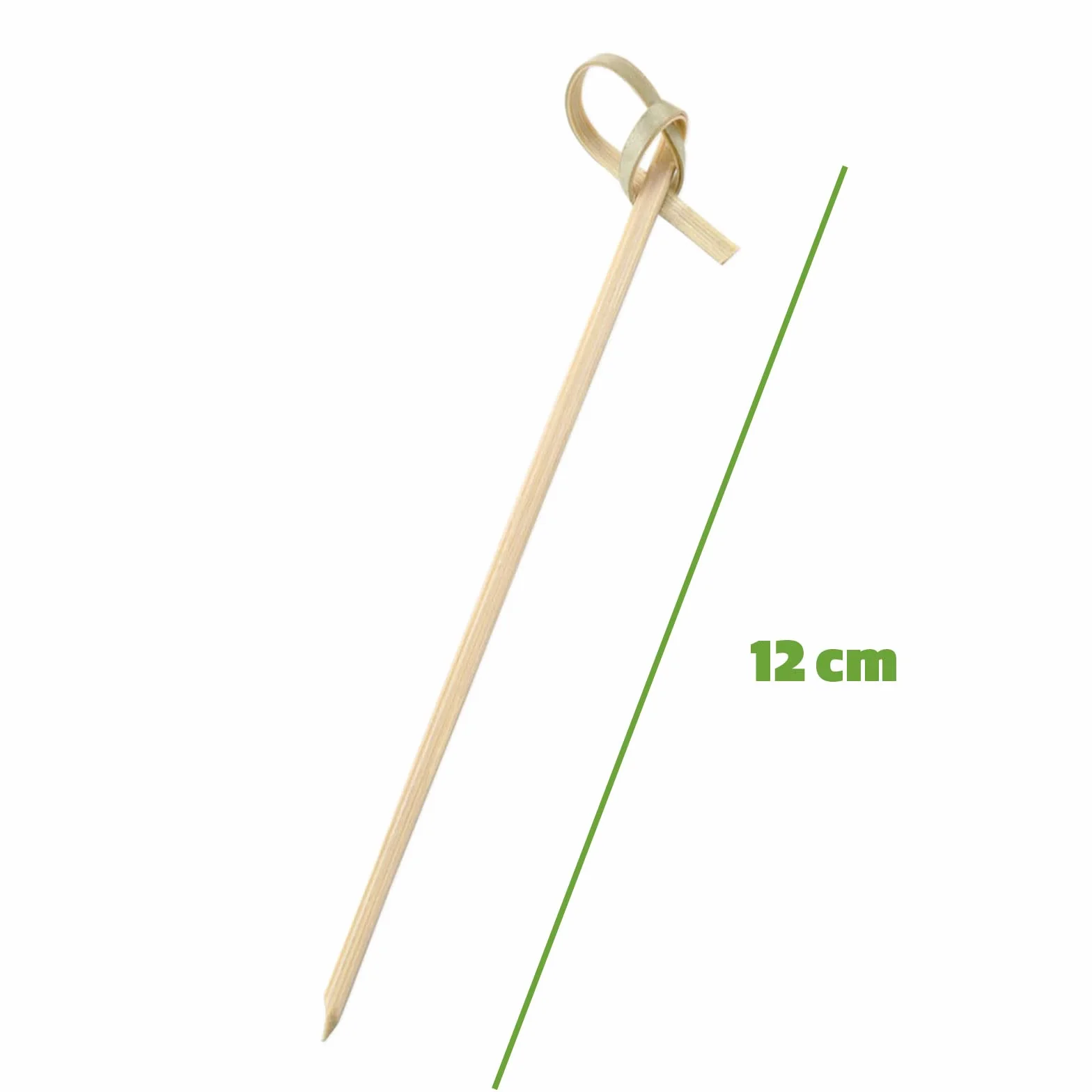 Bambusowe wykałaczki z węzłami 12 cm 500 sztuk