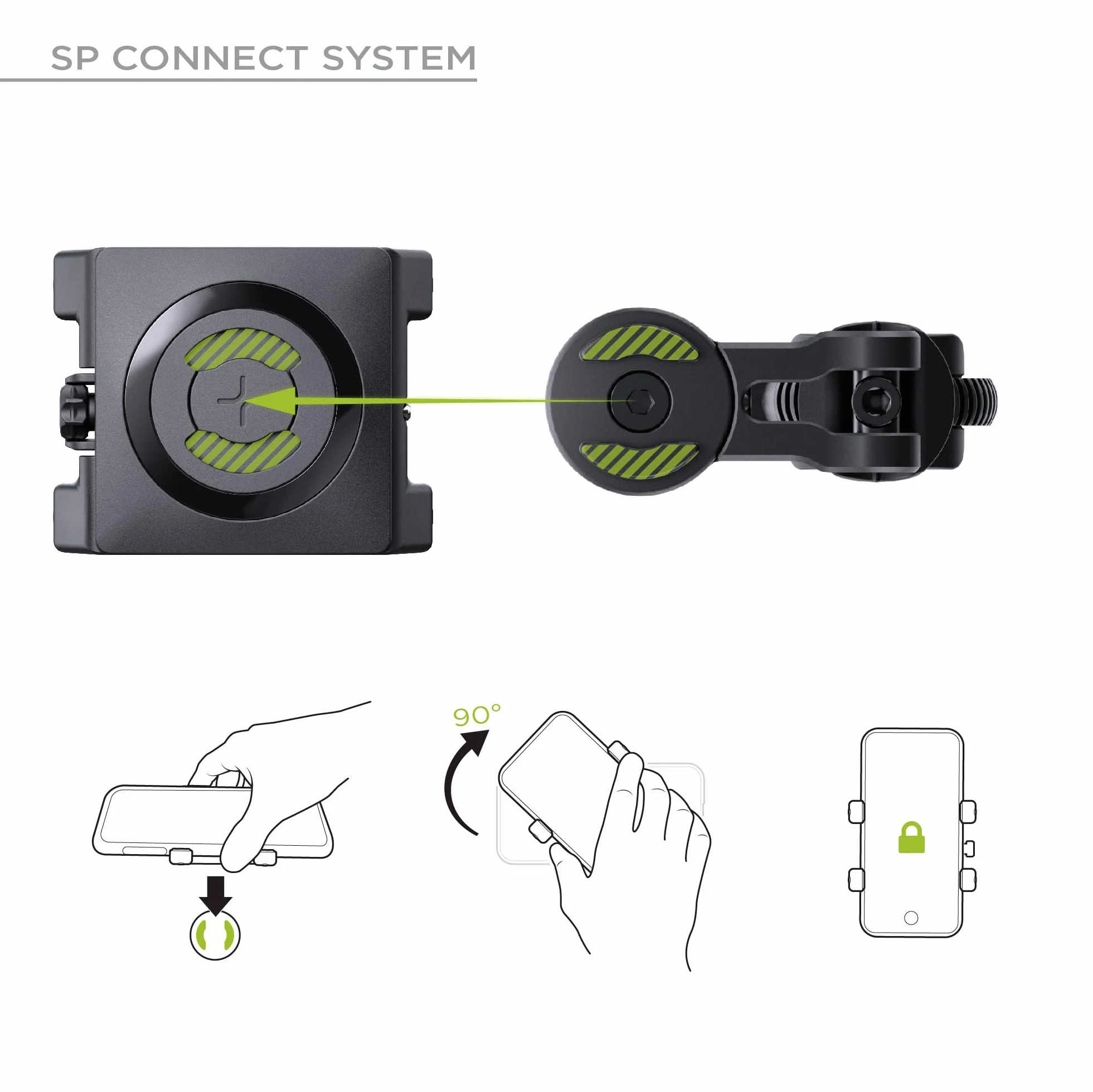 SP CONNECT Bike Bundle uniwersalny zacisk