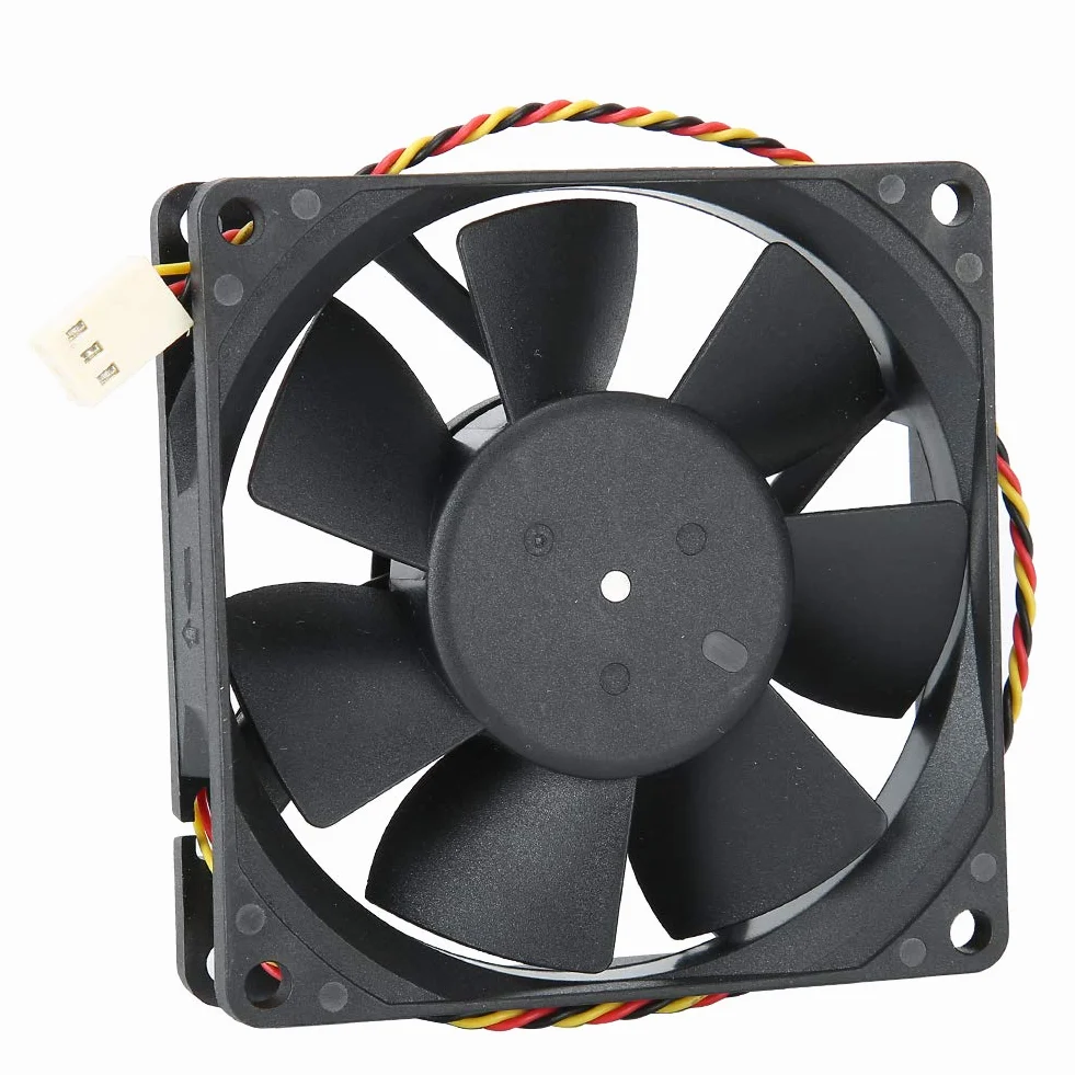 Duchowa prędkość 80 X 80 X 20 Mm 12 V 3pin Wentylator Chłodzący do Rozpraszania Ciepła, 000 Godzin Pracy w Zakresie Wydajnych Rabatów Cieplnych