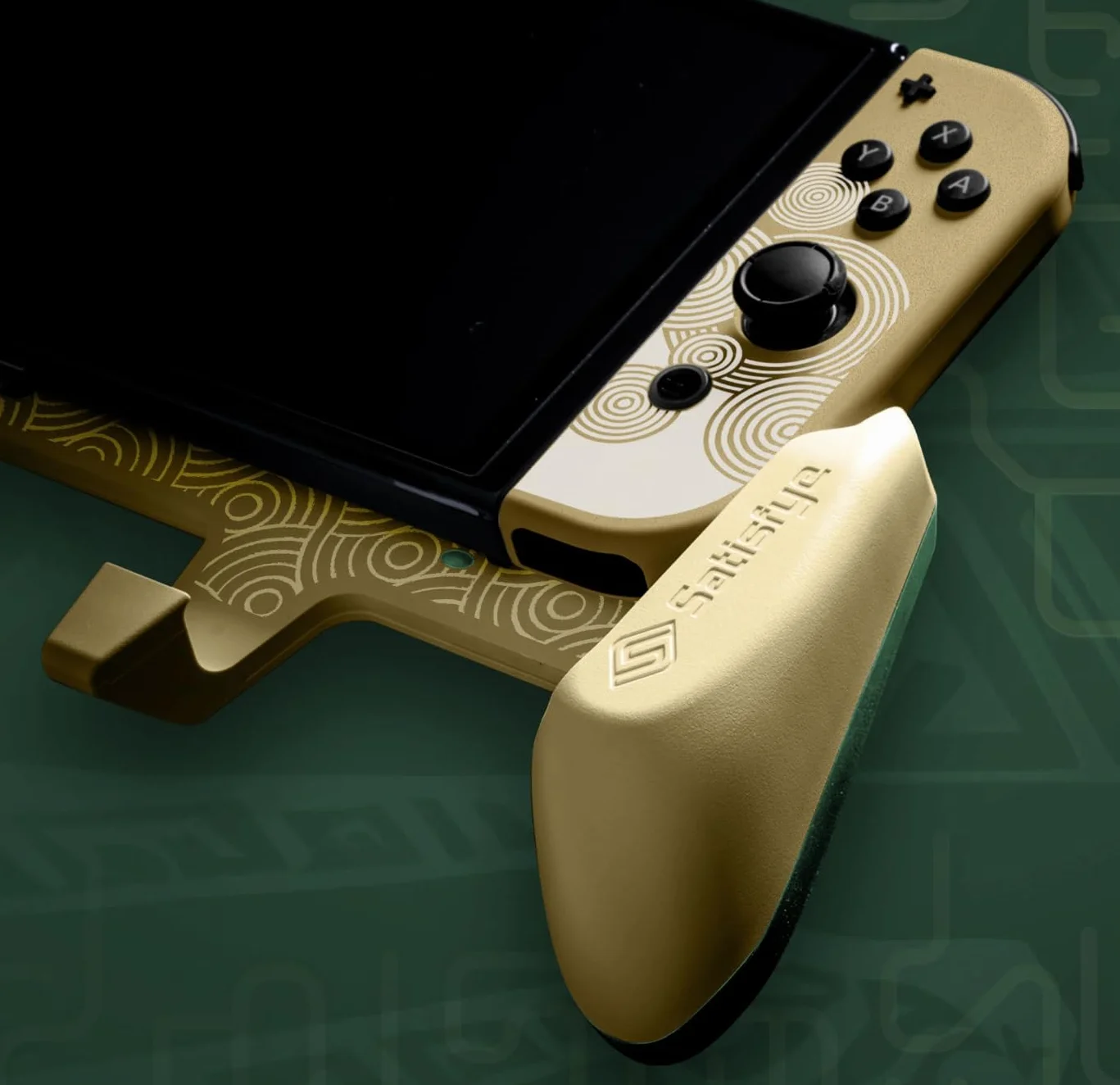 Satisfye - ZenGrip Pro Gen 3 OLED, uchwyt przełącznika kompatybilny z Nintendo Switch - wygodny i ergonomiczny uchwyt, Joy Con & Switch Control. #1 Akcesoria do przełączników zaprojektowane dla graczy