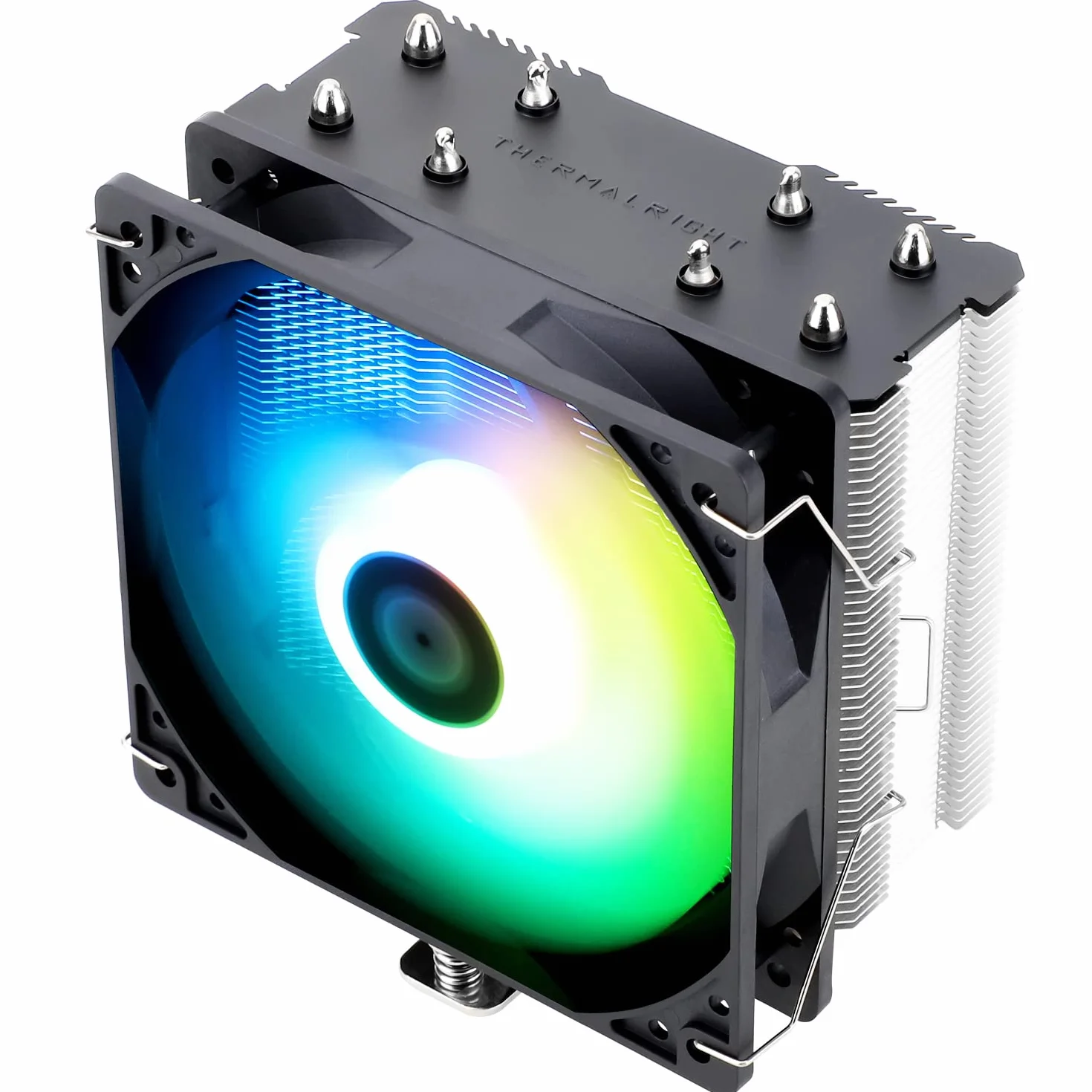 Thermalright AssassinX120 SE ARGB TL-C12C-S PWM cichy wentylator do procesora, 4 ciepłowody, chłodzenie z łożyskiem S-FDB do AMD AM4 AM5 1700/1150/1151/1200