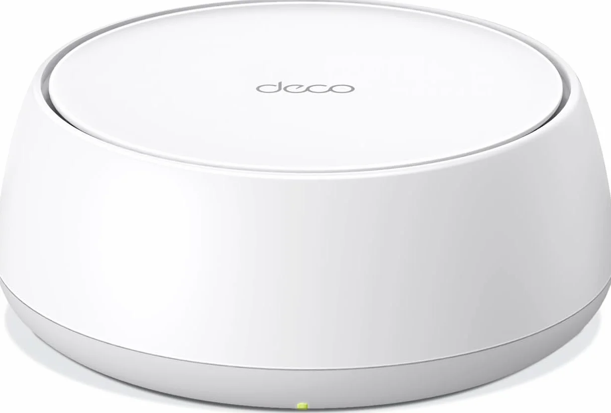 TP-Link WiFi 7 Deco BE25(1-pack) Mesh WiFi, BE3600Mbps Dual-Band, roouter, AP, 2 porty Ethernet 2,5 Gb/s, 4 anteny wewnętrzne, MLO, AI-Roaming, HomeShield, współpracuje z każdym ISP, modemem i Alexą
