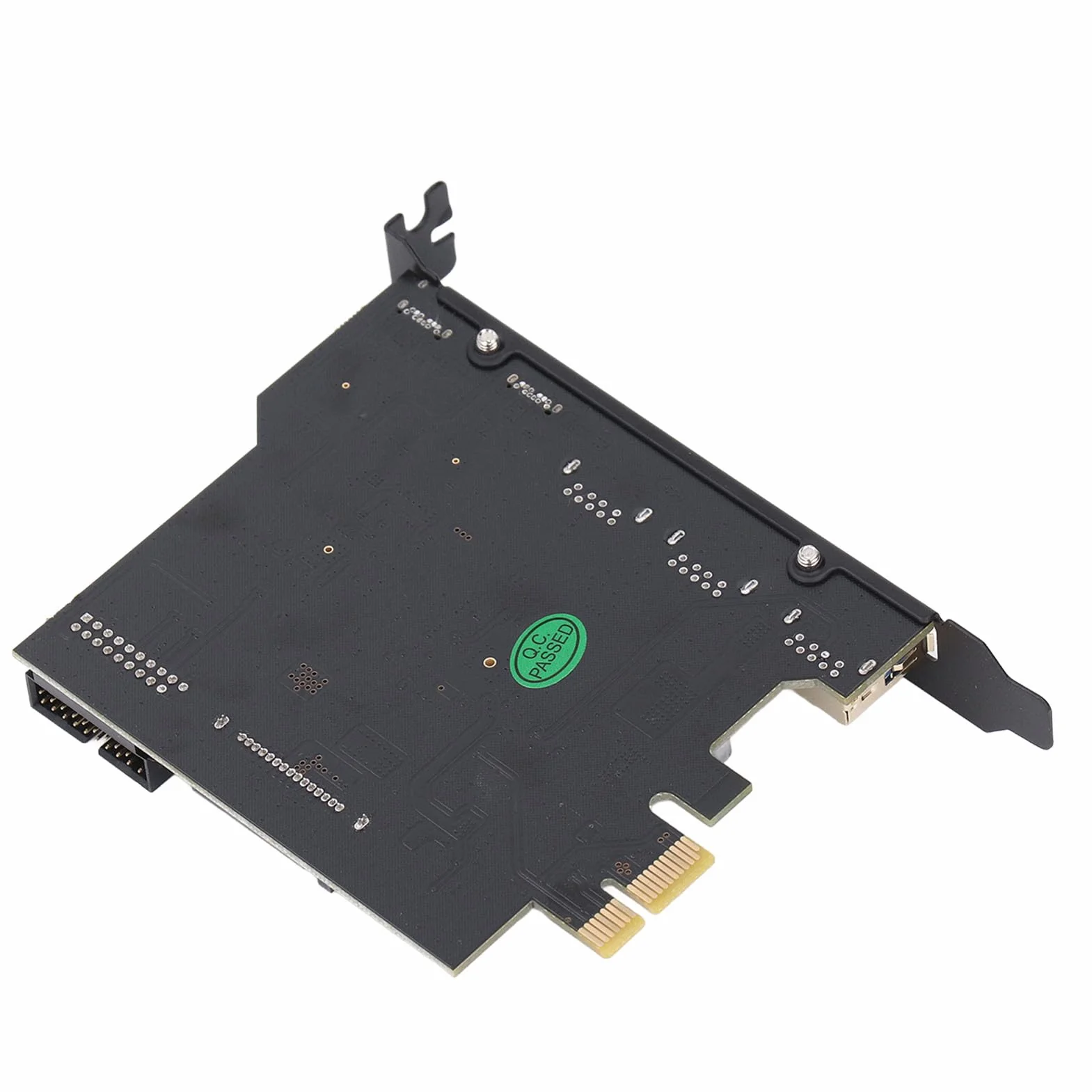 Karta PCIe na USB 3.2 Gen 2 z szybkością 20 Gb/s, 5 Portów USB (3 USB Typu A 2 USB Typu C), Karta rozszerzeń PCI Express dla Systemu dla Systemu Linux dla Systemu OS X PC