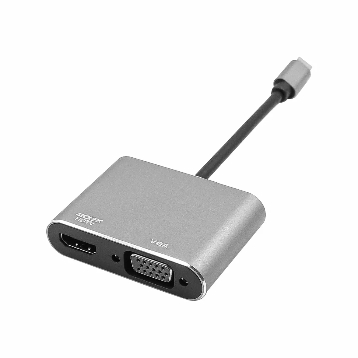 Alnicov USB typu C na HDMI VGA 2k 4K ? Adapter typu C Hub USB3.1 stop aluminium + obudowa ABS