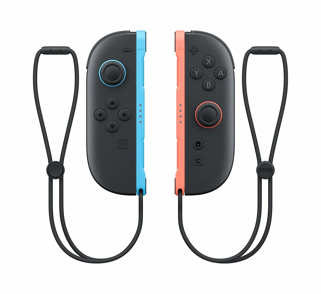 Para kontrolerów Joy-Con 2 lewy jasnoniebieski i prawy jasnoczerwony Nintendo Switch 2