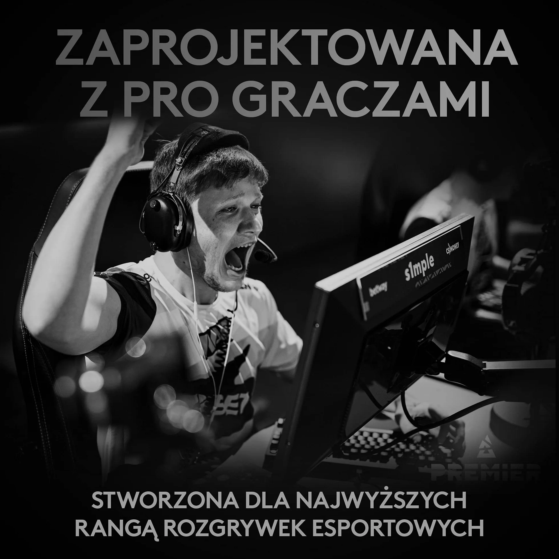 Logitech G PRO X SUPERLIGHT bezprzewodowa mysz gamingowa z czujnikiem HERO 25K, bardzo lekka 63 g, 5 programowalnych przycisków, czas pracy baterii 70 godzin, Zero Additive PTFE Feet, PC/Mac - biała