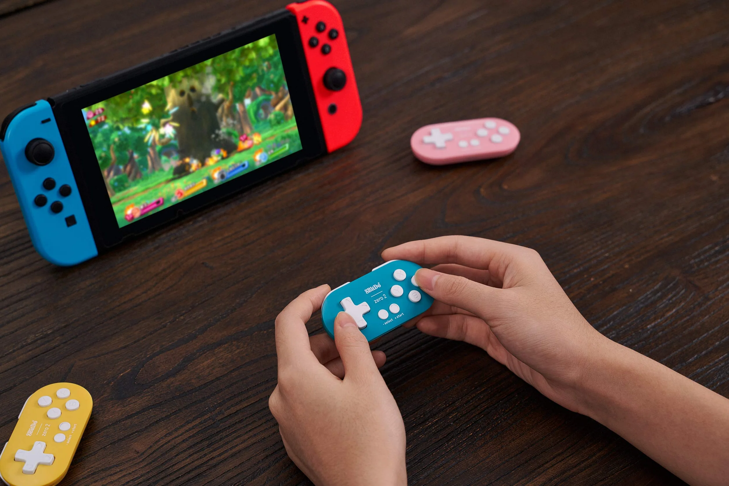8BitDo Zero 2 Bluetooth Gamepad For Switch, PC & Android (Turquoise) /Switch