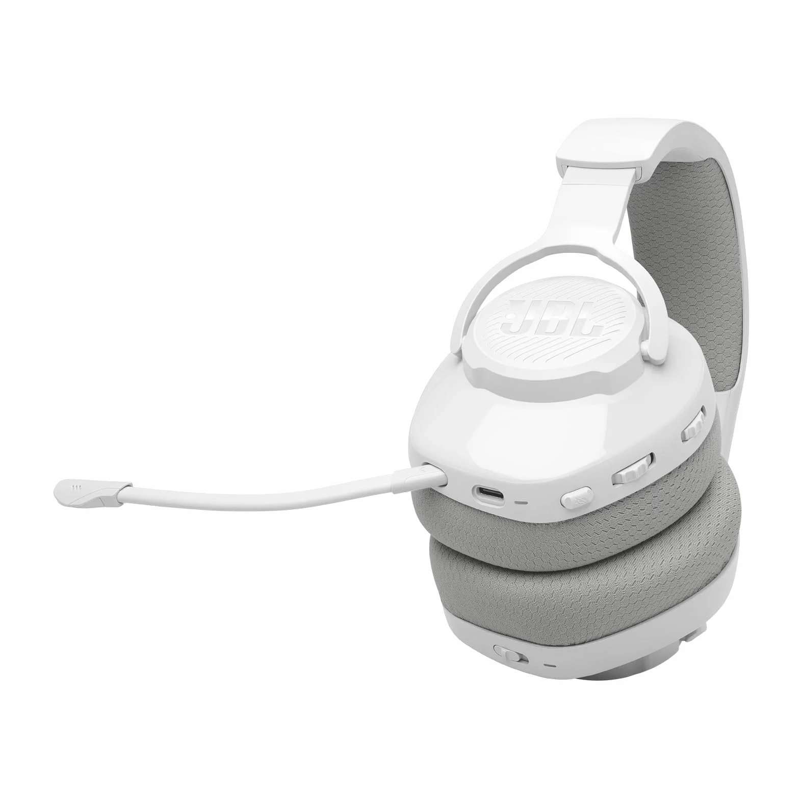 JBL Quantum 360 Bezprzewodowe Słuchawki Nauszne do Gier 2,4 GHz Bluetooth 22 H Białe
