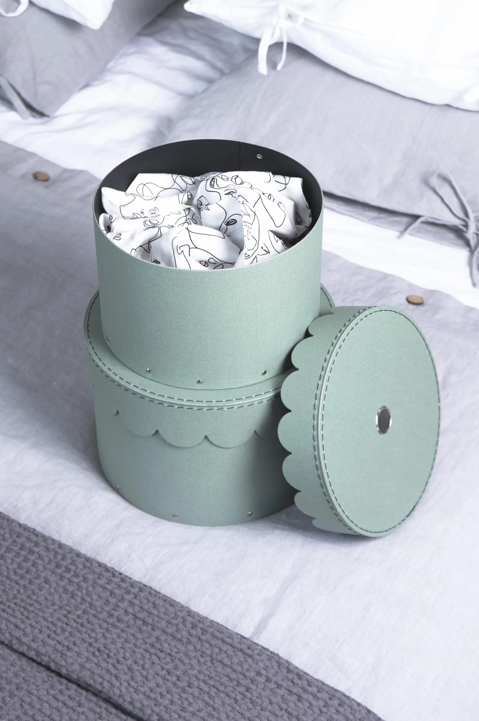 WILMA nested Boxes, zestaw 2 sztuk